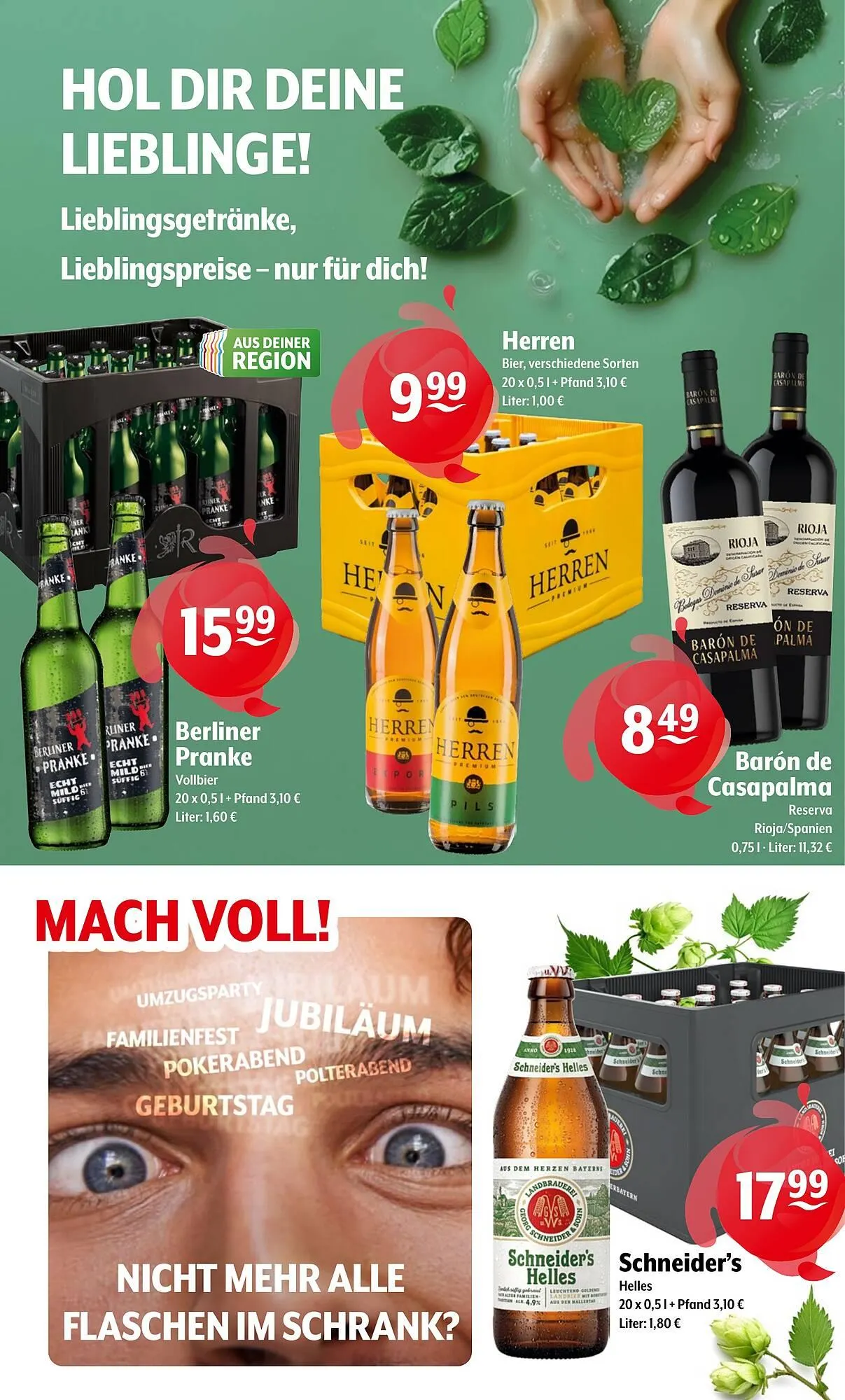 Getränke Hoffmann Prospekt von 24. März bis 29. März 2025 - Prospekt seite 9