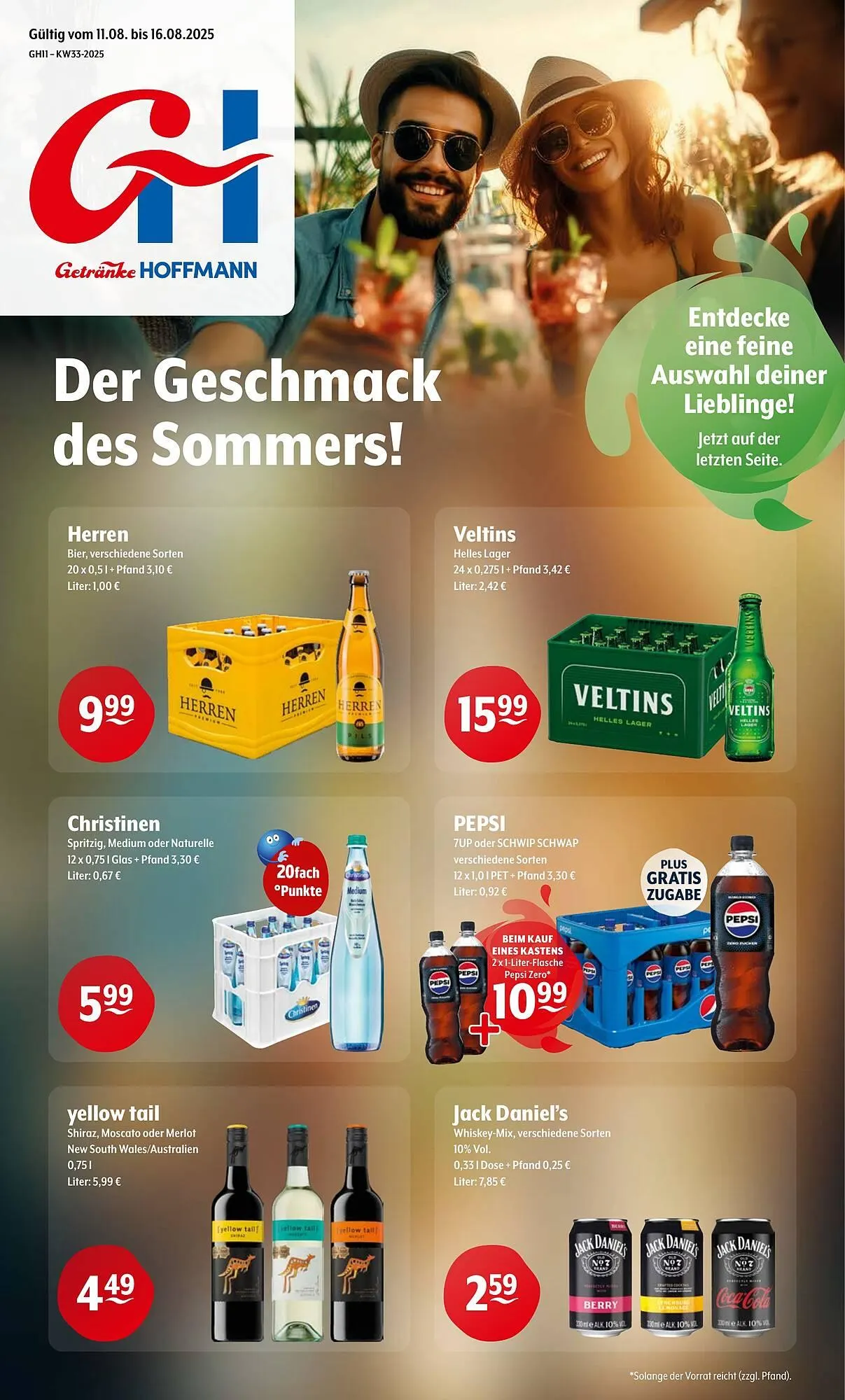 Getränke Hoffmann Prospekt - 1
