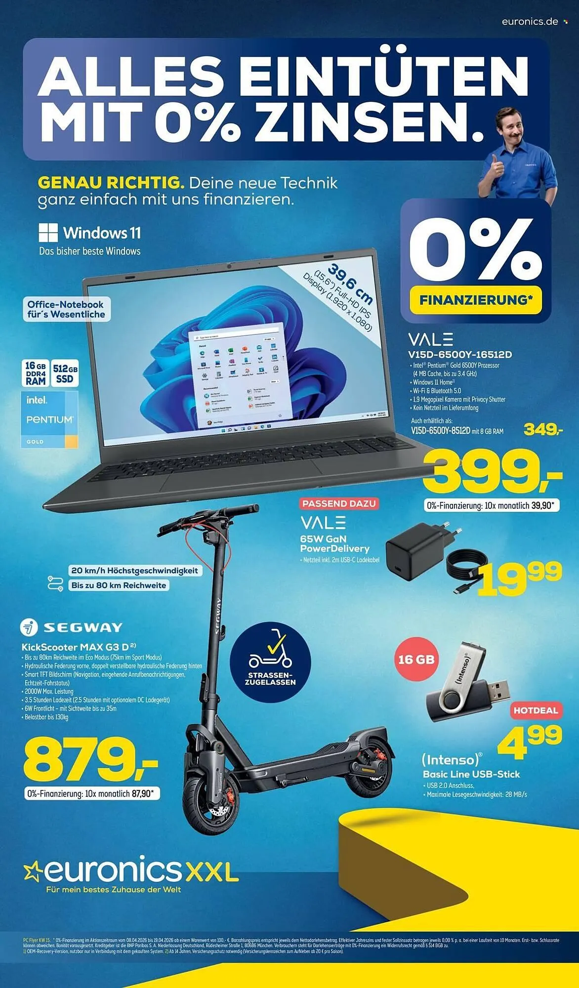 Euronics XXL Prospekt von 8. April bis 19. April 2026 - Prospekt seite 1