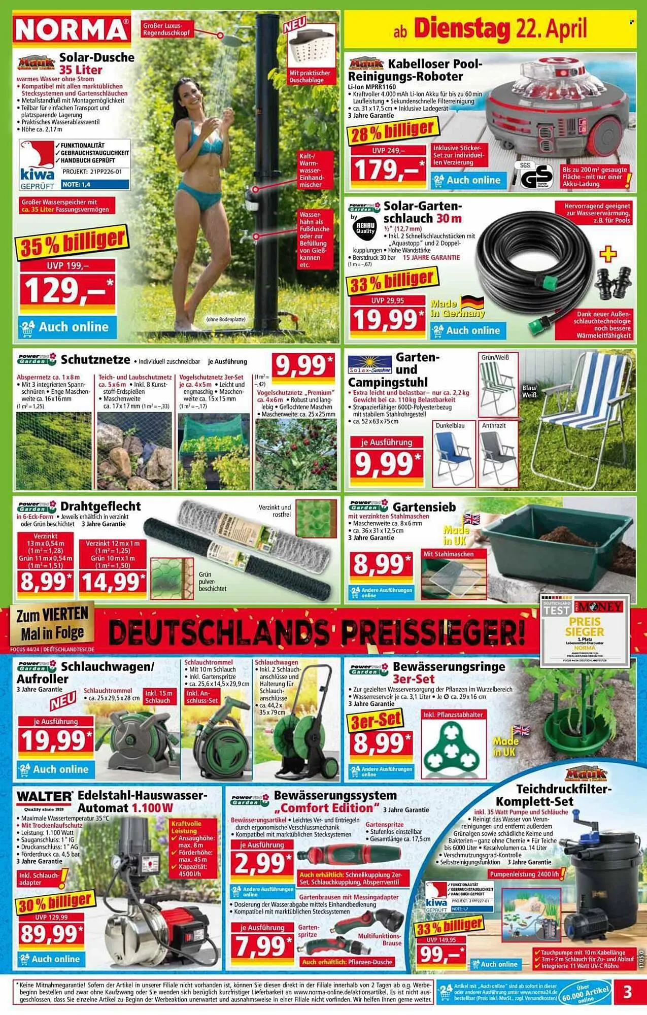 Norma Prospekt von 22. April bis 27. April 2025 - Prospekt seite 3