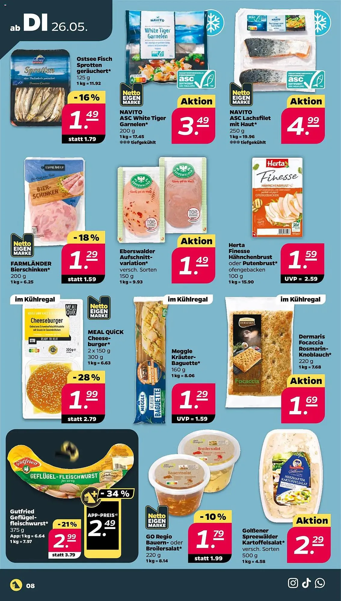 NETTO Prospekt von 26. Mai bis 30. Mai 2026 - Prospekt seite 8