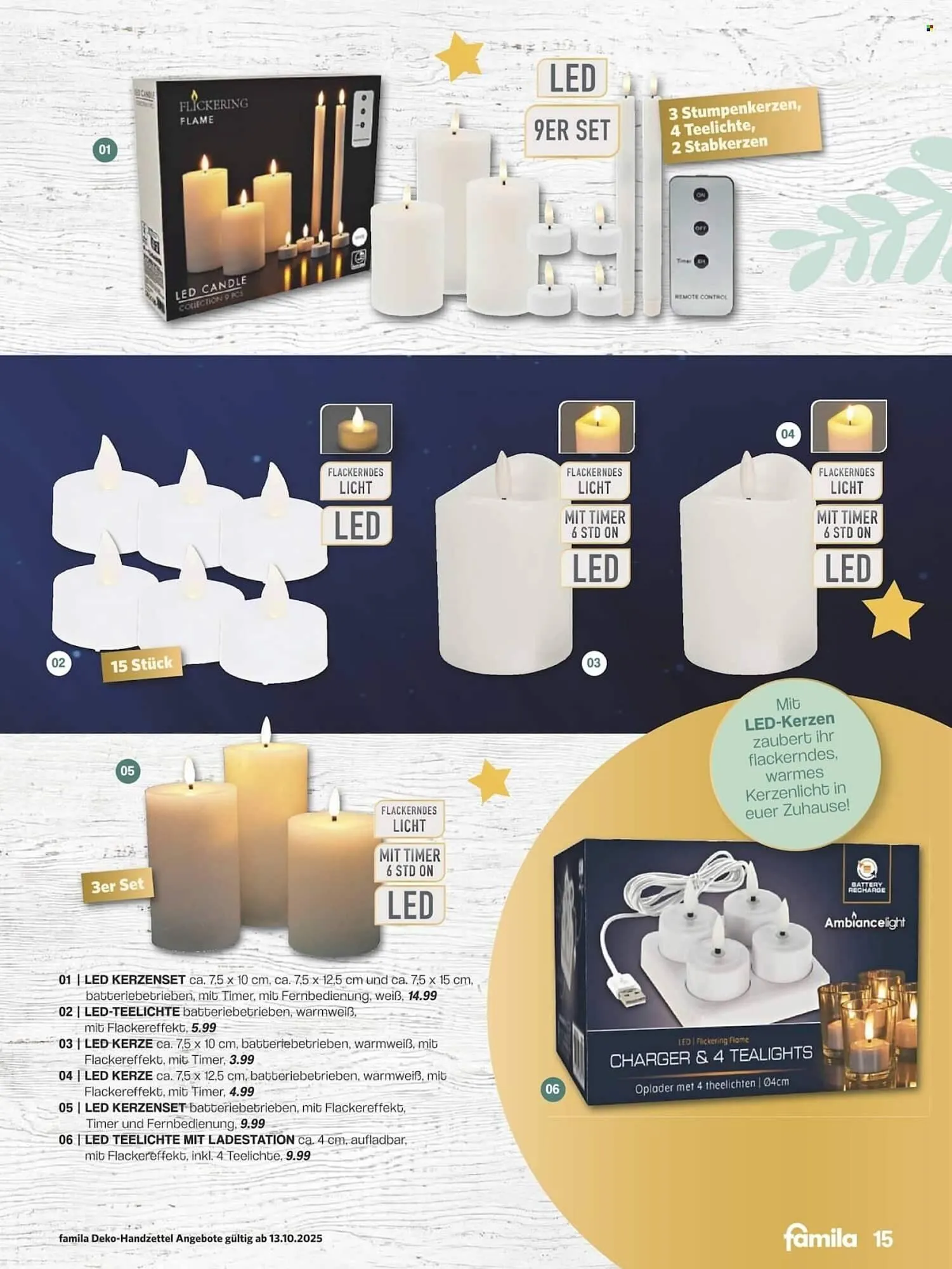 Famila Nord Ost Prospekt von 13. Oktober bis 31. Dezember 2025 - Prospekt seite 15