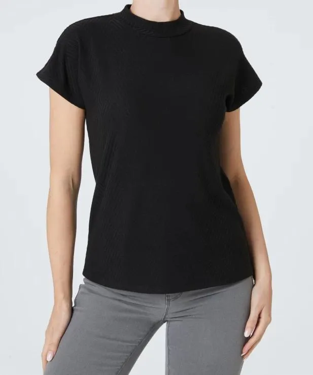 T-Shirt mit Zickzackmuster