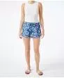 Shorts mit Blumenmuster Janina, elastischer Bund