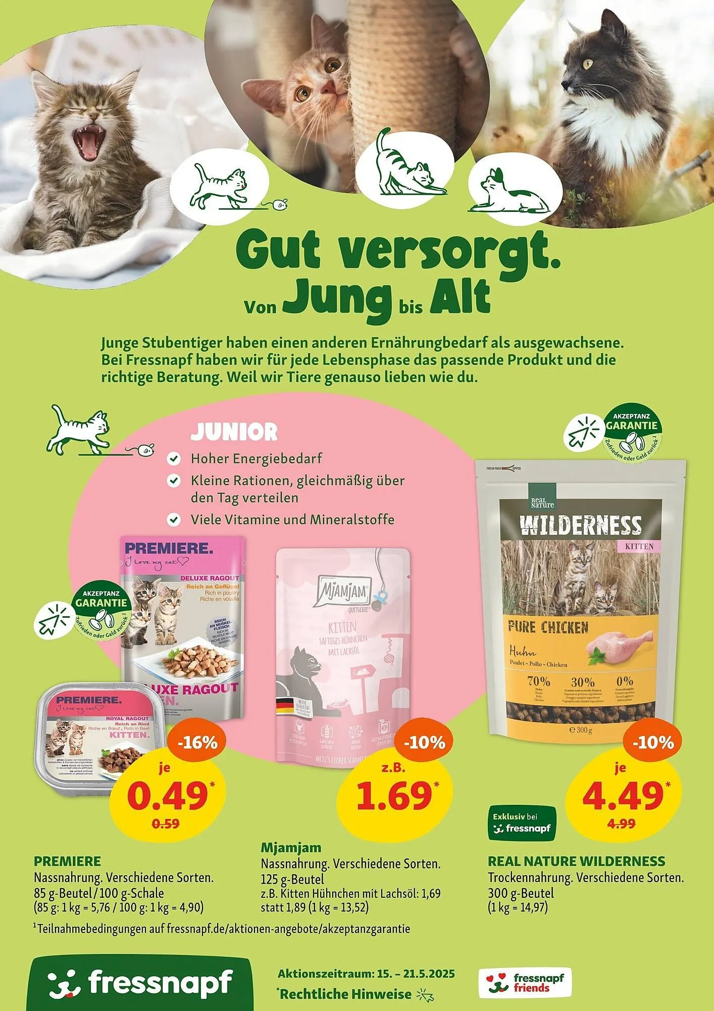 Fressnapf Prospekt von 15. Mai bis 21. Mai 2025 - Prospekt seite 7