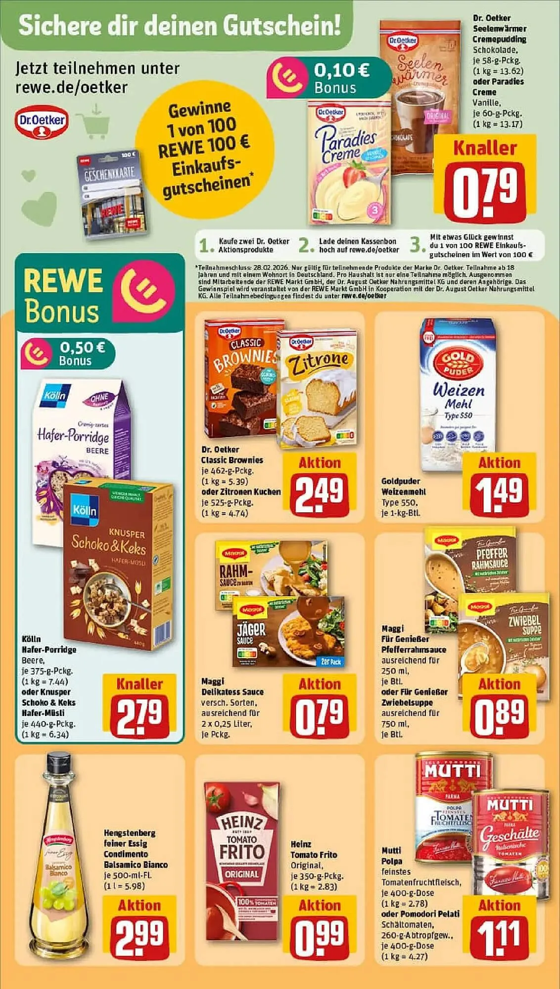 REWE Prospekt von 1. Februar bis 8. Februar 2026 - Prospekt seite 22