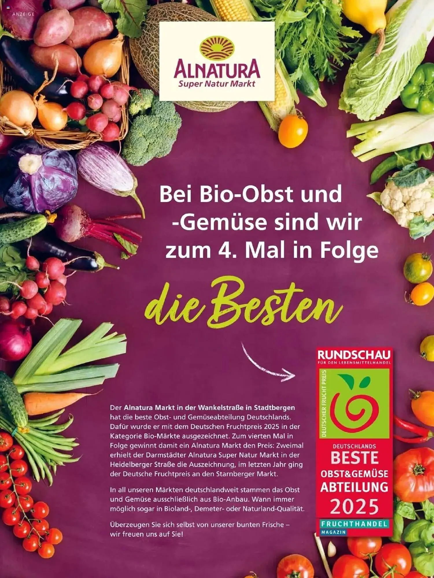 Alnatura Prospekt von 1. Juni bis 30. Juni 2025 - Prospekt seite 2