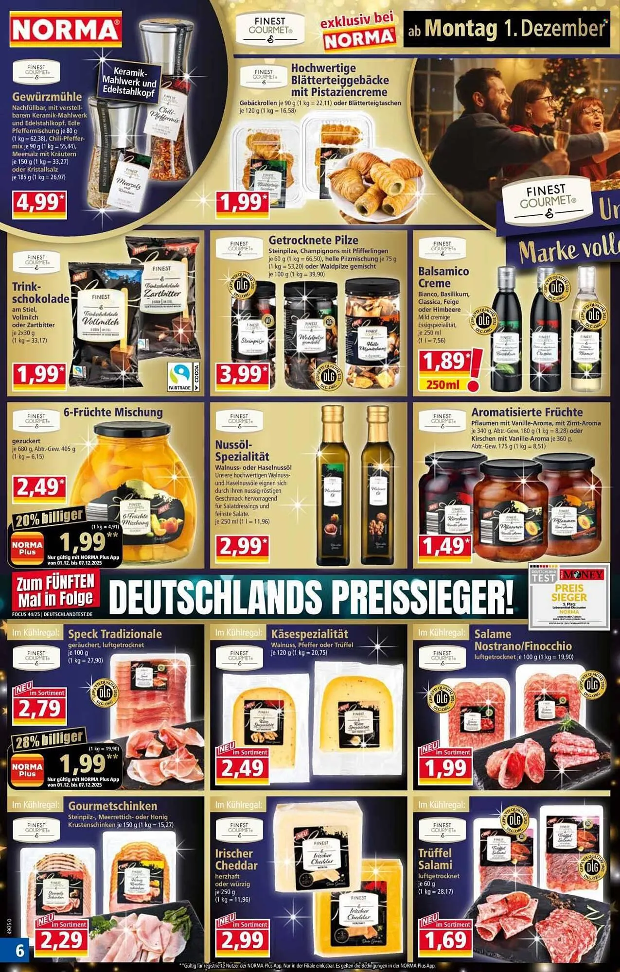Norma Prospekt von 1. Dezember bis 7. Dezember 2025 - Prospekt seite 8