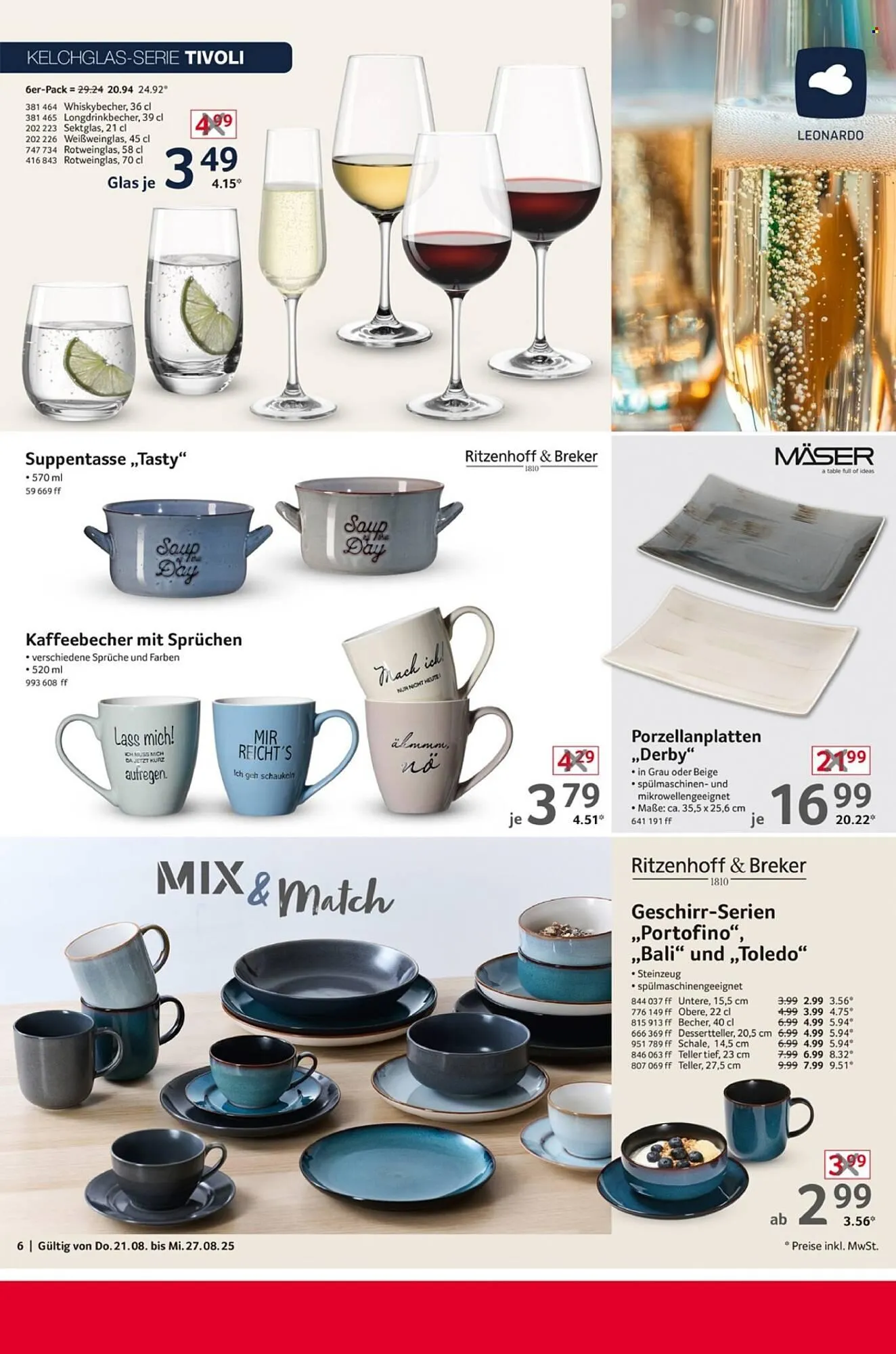 Selgros Prospekt von 21. August bis 27. August 2025 - Prospekt seite 6