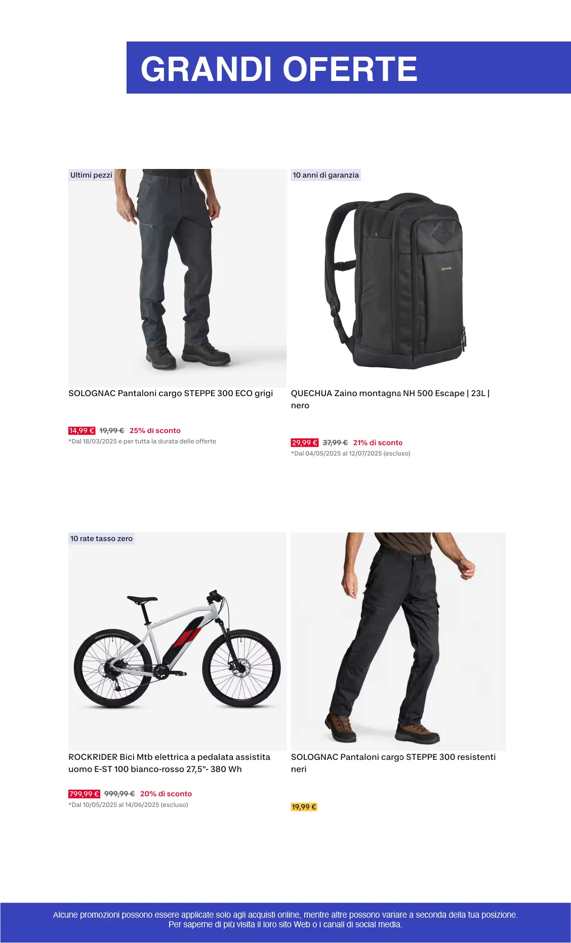 Decathlon Offerte da 16 maggio a 4 giugno di 2025 - Pagina del volantino 2