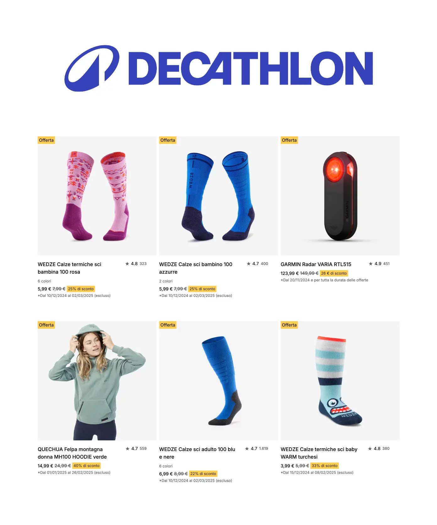 Offerta speciale di Decathlon da 24 gennaio a 14 febbraio di 2025 - Pagina del volantino 2