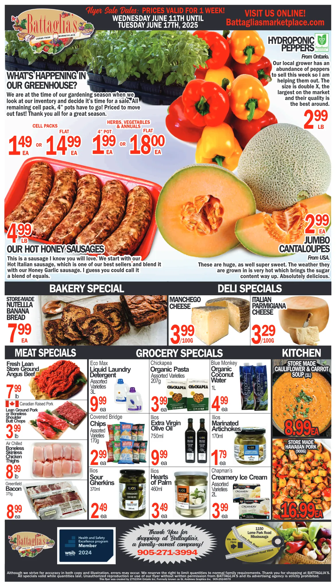 Battaglia's Marketplace Deals from June 11 to June 17 2025 - flyer page 