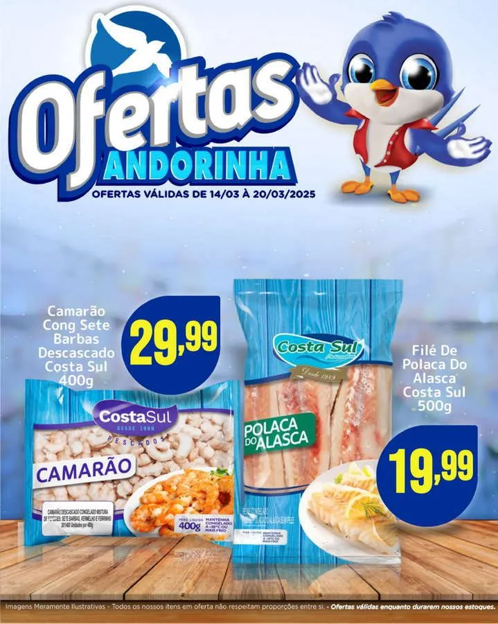Encarte de Andorinha Hipermercado Ofertas 14 de março até 20 de março 2025 - Pagina 3