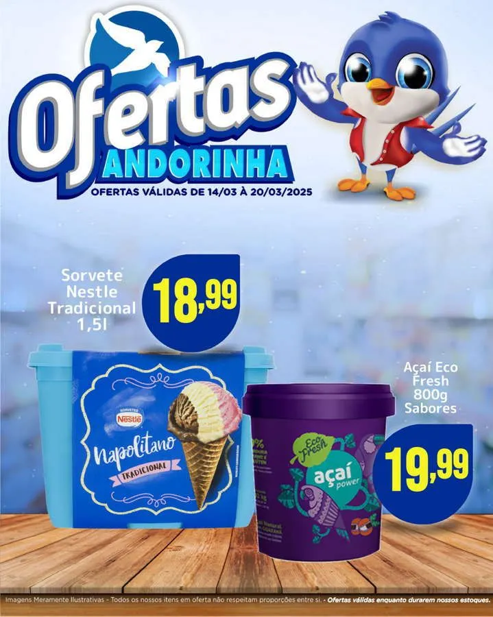 Encarte de Andorinha Hipermercado Ofertas 14 de março até 20 de março 2025 - Pagina 14