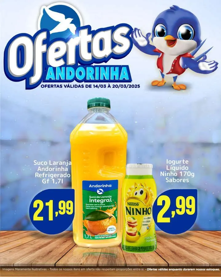 Encarte de Andorinha Hipermercado Ofertas 14 de março até 20 de março 2025 - Pagina 13
