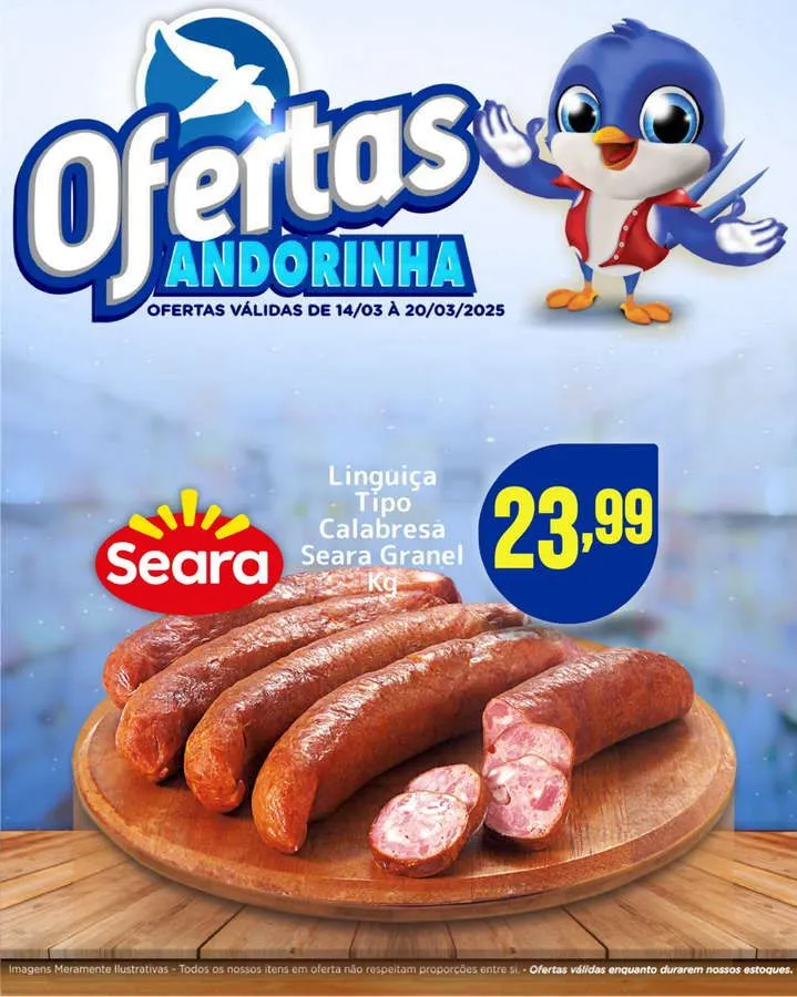 Encarte de Andorinha Hipermercado Ofertas 14 de março até 20 de março 2025 - Pagina 6