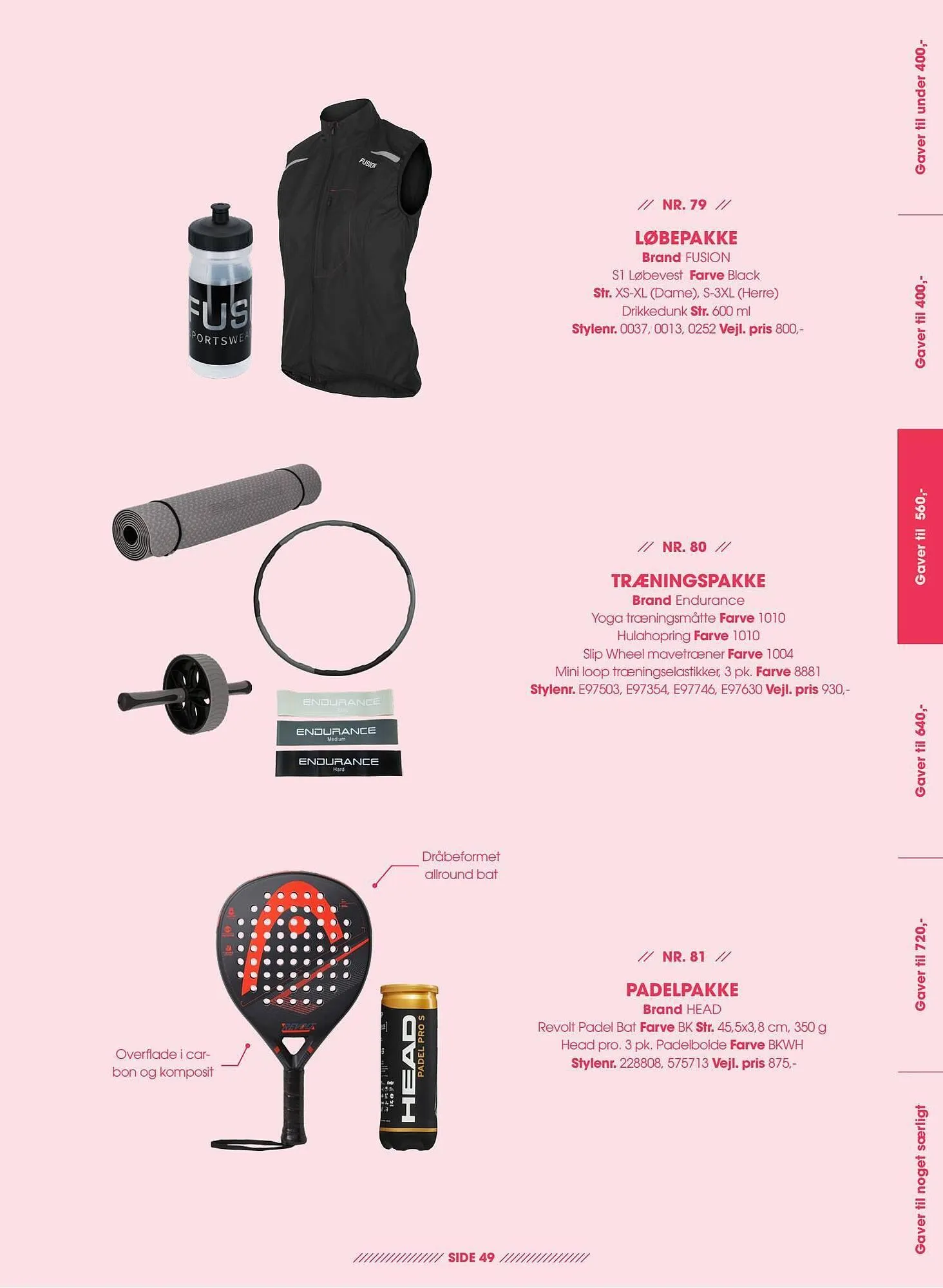 Sportigan tilbudsavis Gyldig indtil 22. august - 31. december 2023 - tilbudsavis side 49