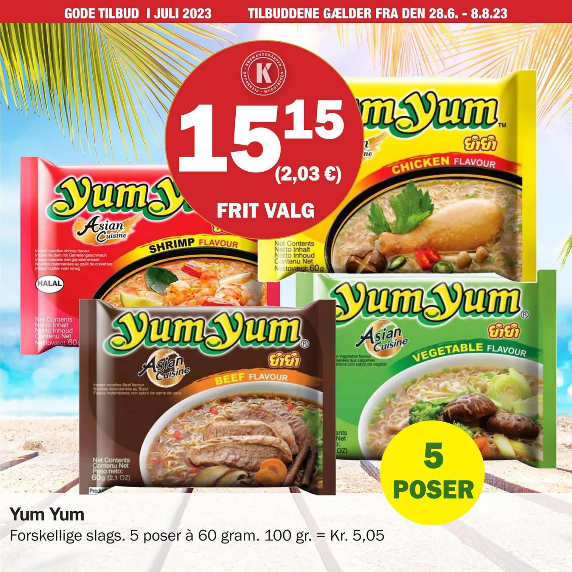 Købmandsgården tilbudsavis Gyldig indtil 27. juni - 8. august 2023 - tilbudsavis side 68