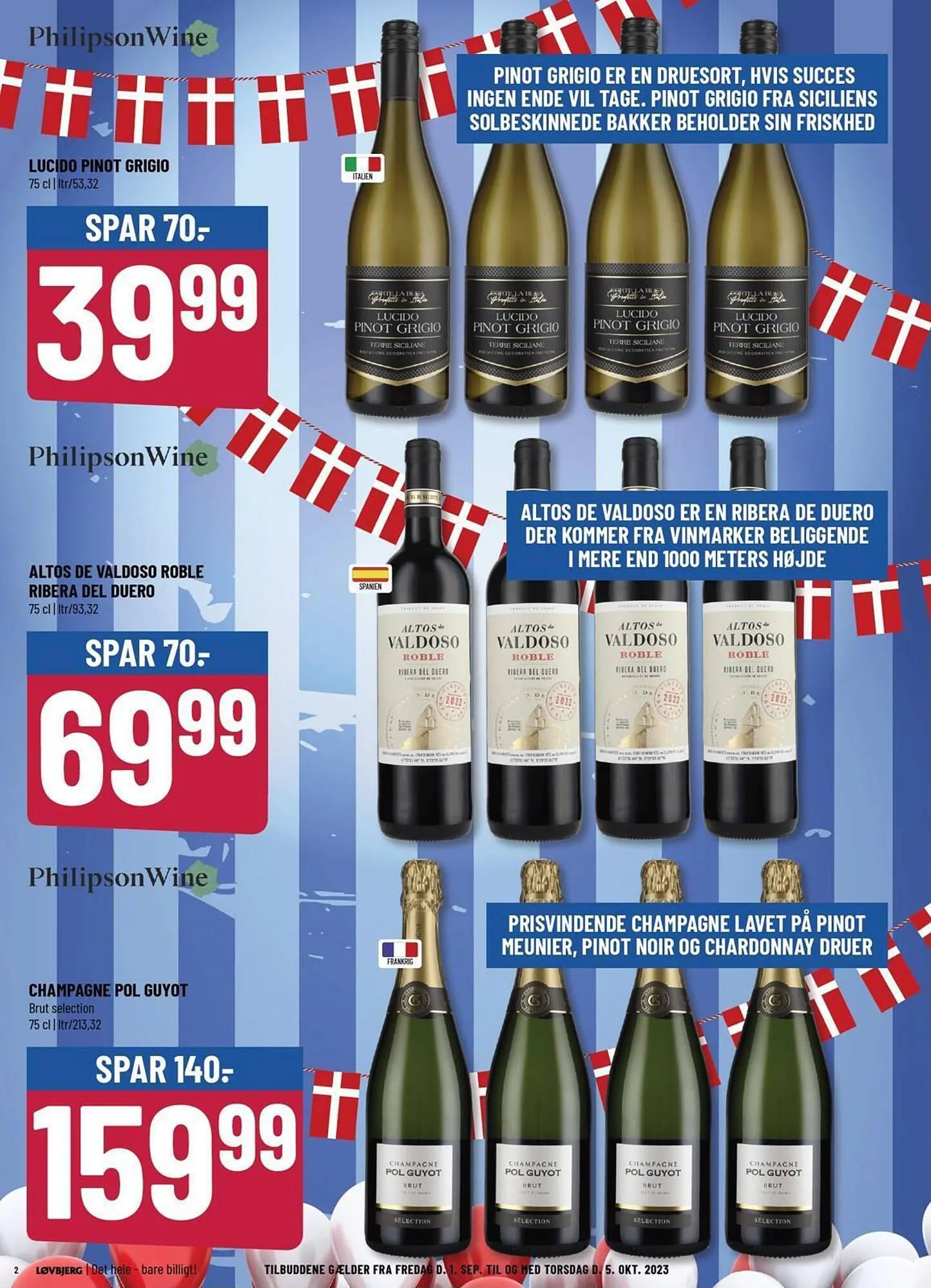 Løvbjerg tilbudsavis Gyldig indtil 1. september - 5. oktober 2023 - tilbudsavis side 2