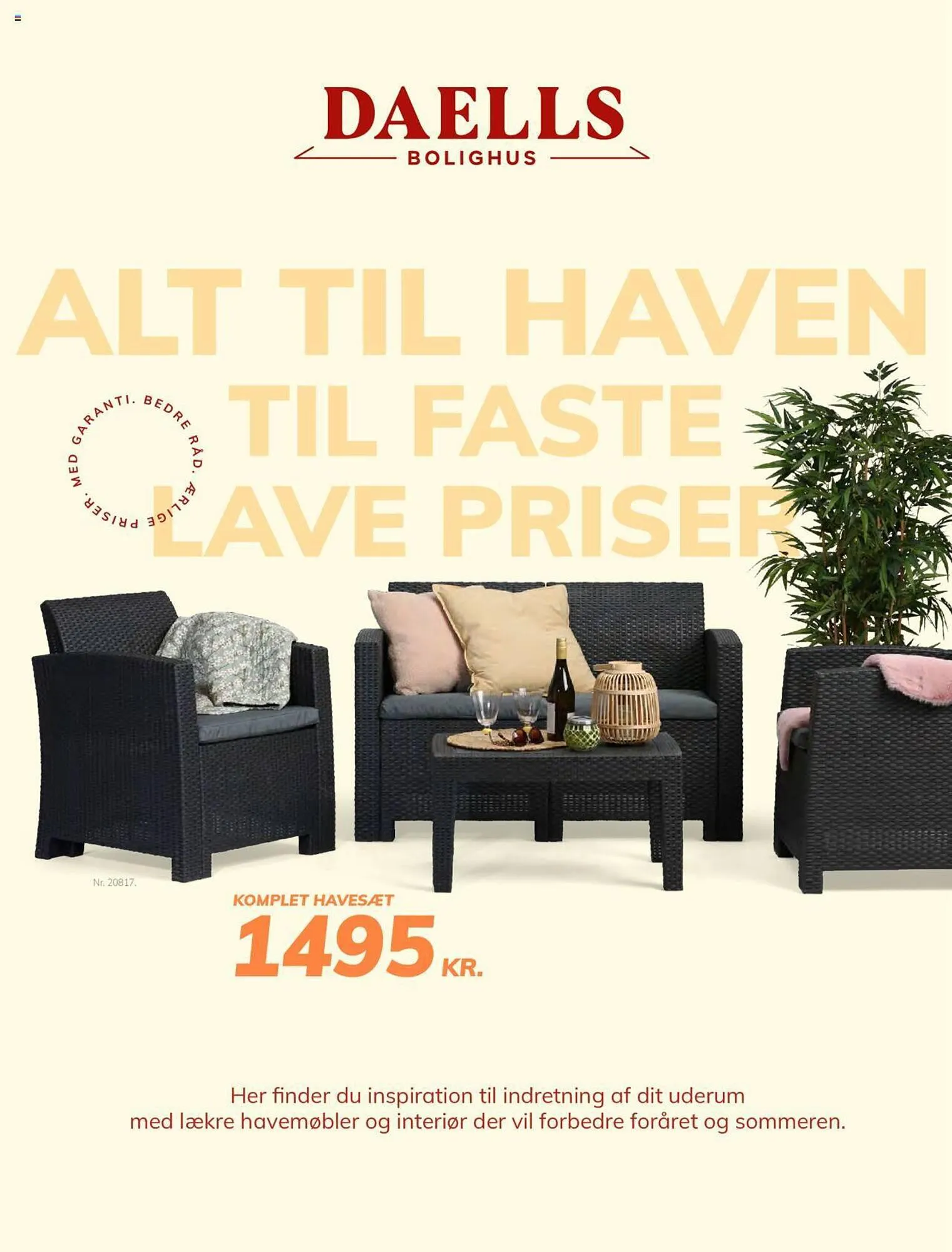 Daells Bolighus tilbudsavis Gyldig indtil 25. marts - 31. december 2024 - tilbudsavis side 