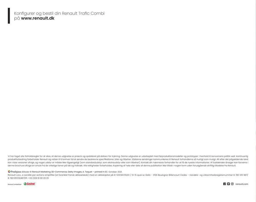 Renault TRAFIC COMBI Gyldig indtil 3. april - 3. april 2025 - tilbudsavis side 24