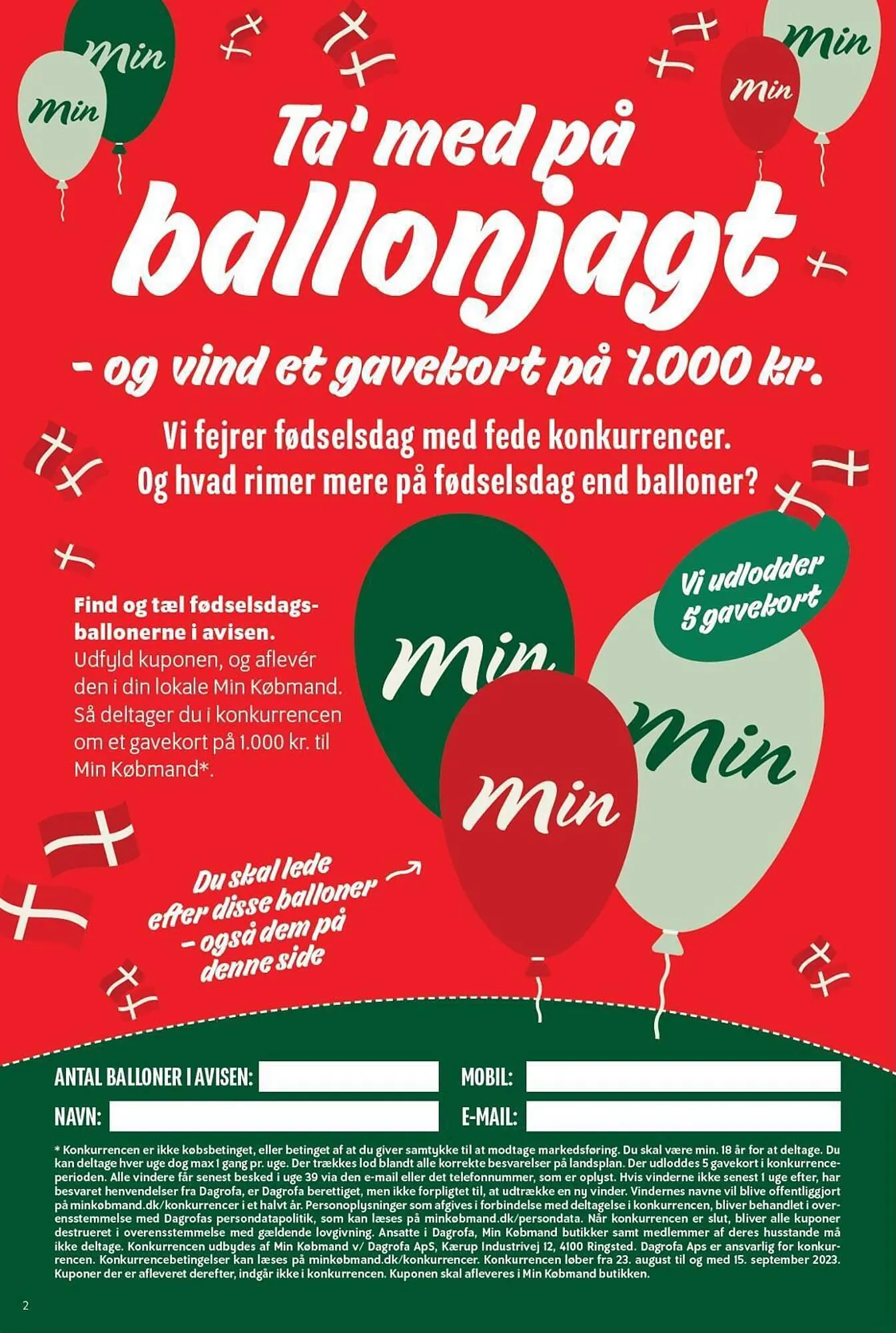 Min Købmand tilbudsavis Gyldig indtil 2. september - 8. september 2023 - tilbudsavis side 2