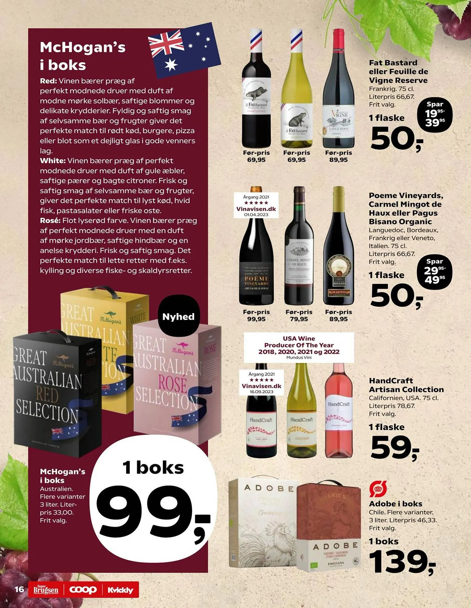 SuperBrugsen tilbudsavis Gyldig indtil 11. april - 18. april 2024 - tilbudsavis side 18