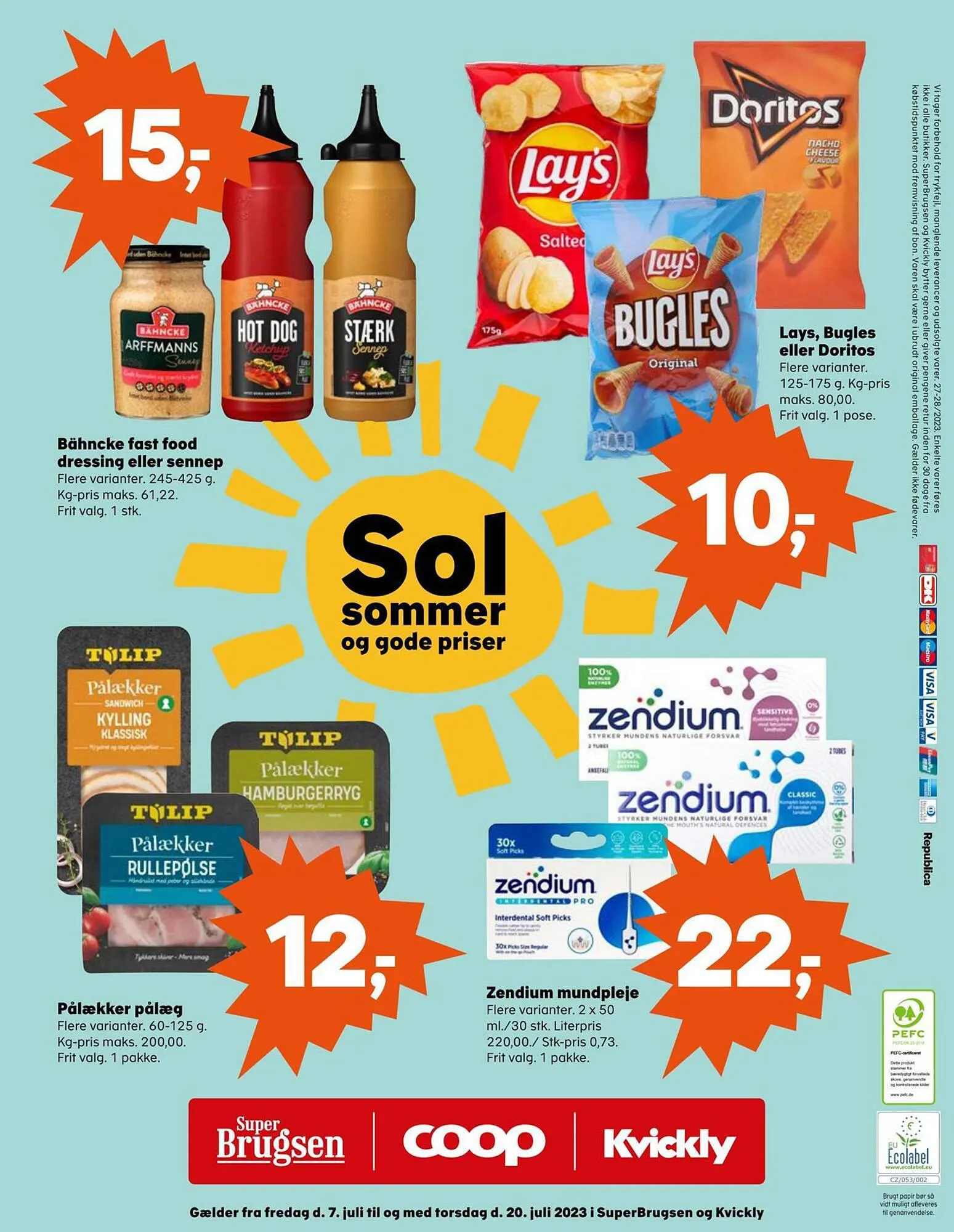 SuperBrugsen tilbudsavis Gyldig indtil 6. juli - 20. juli 2023 - tilbudsavis side 30