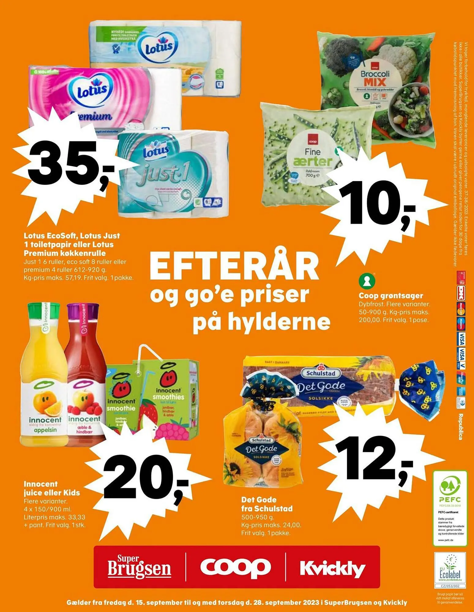 Kvickly tilbudsavis Gyldig indtil 14. september - 28. september 2023 - tilbudsavis side 40