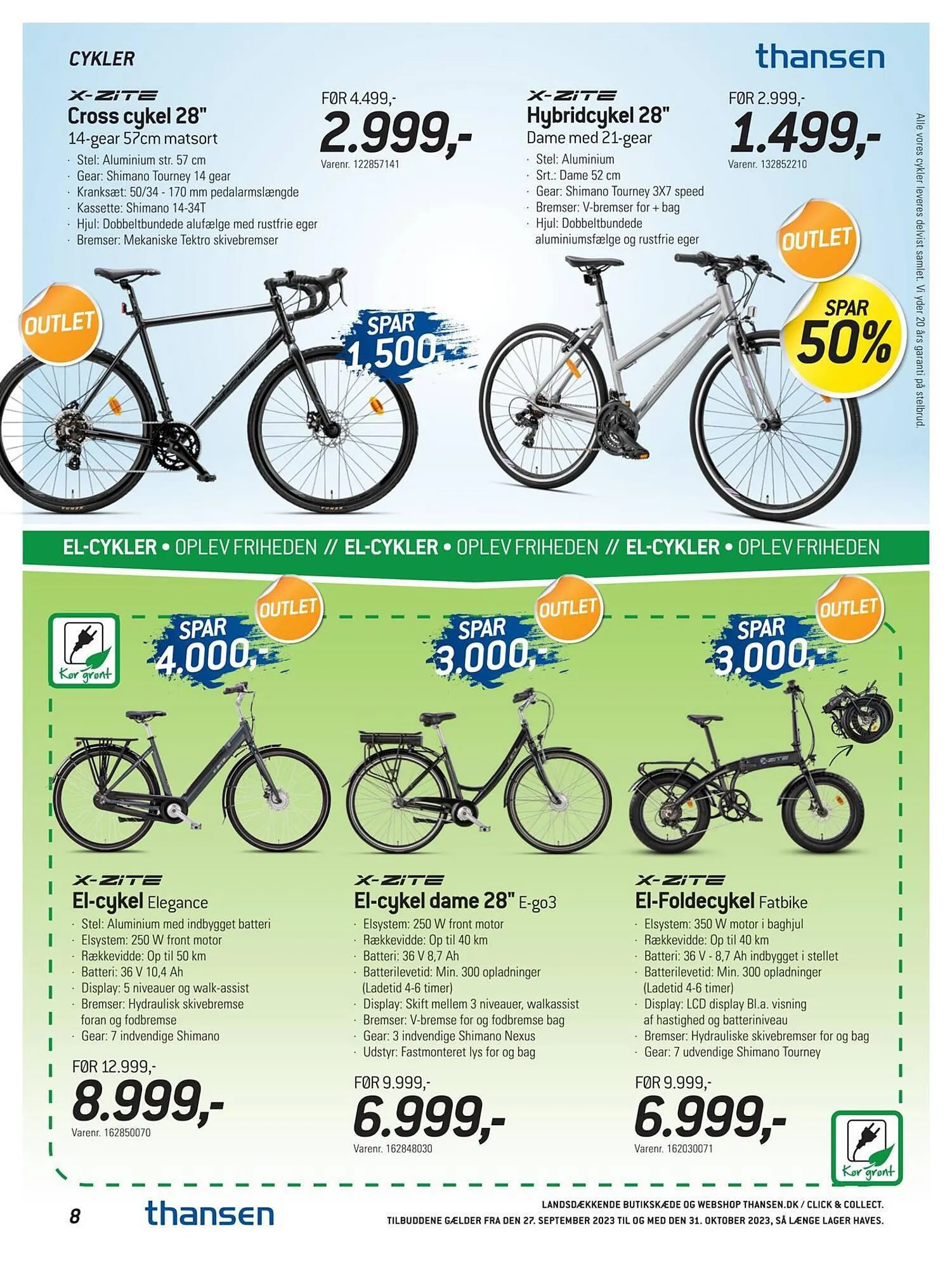 Thansen tilbudsavis Gyldig indtil 26. september - 31. oktober 2023 - tilbudsavis side 8