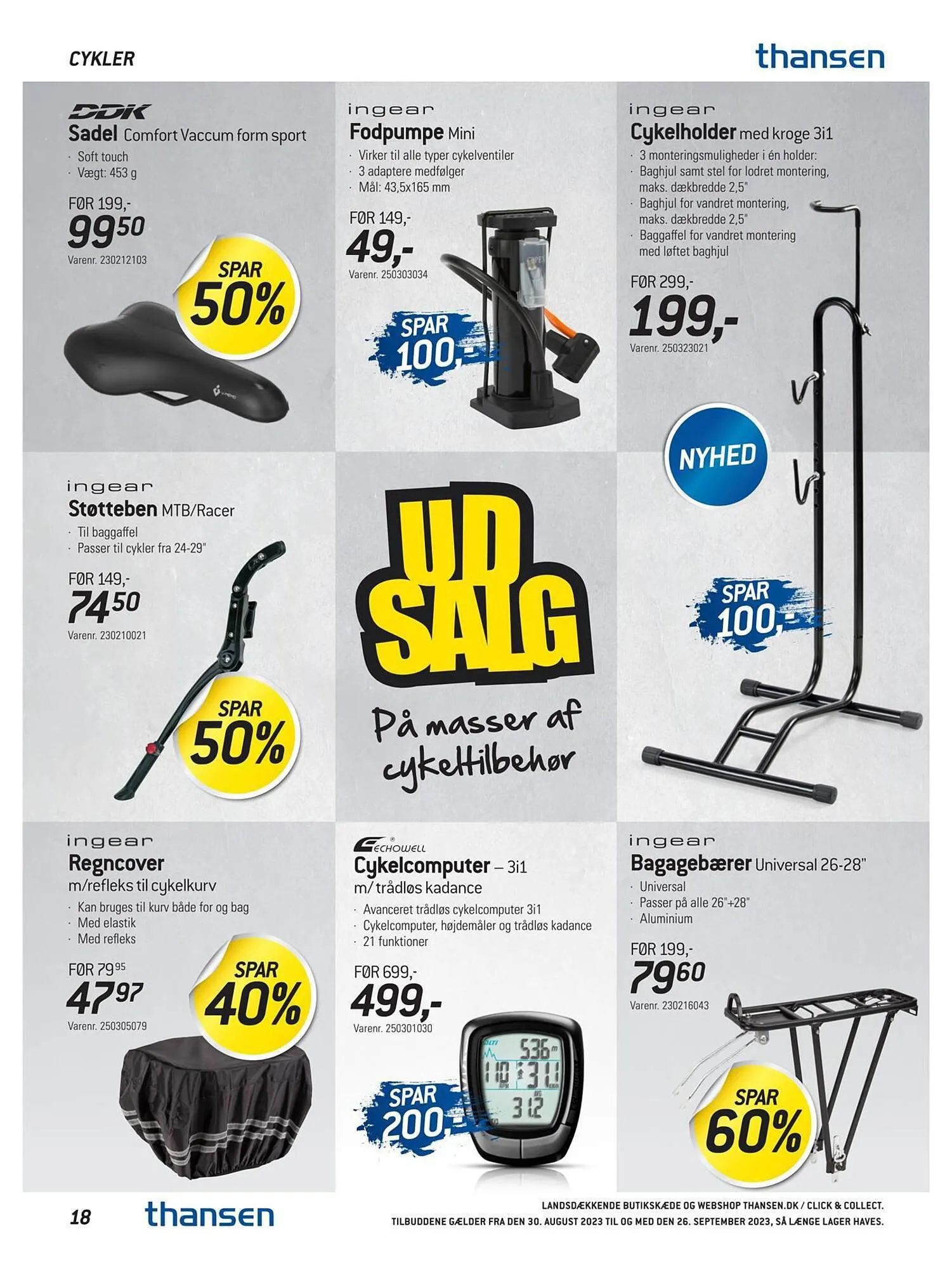 Thansen tilbudsavis Gyldig indtil 29. august - 26. september 2023 - tilbudsavis side 18