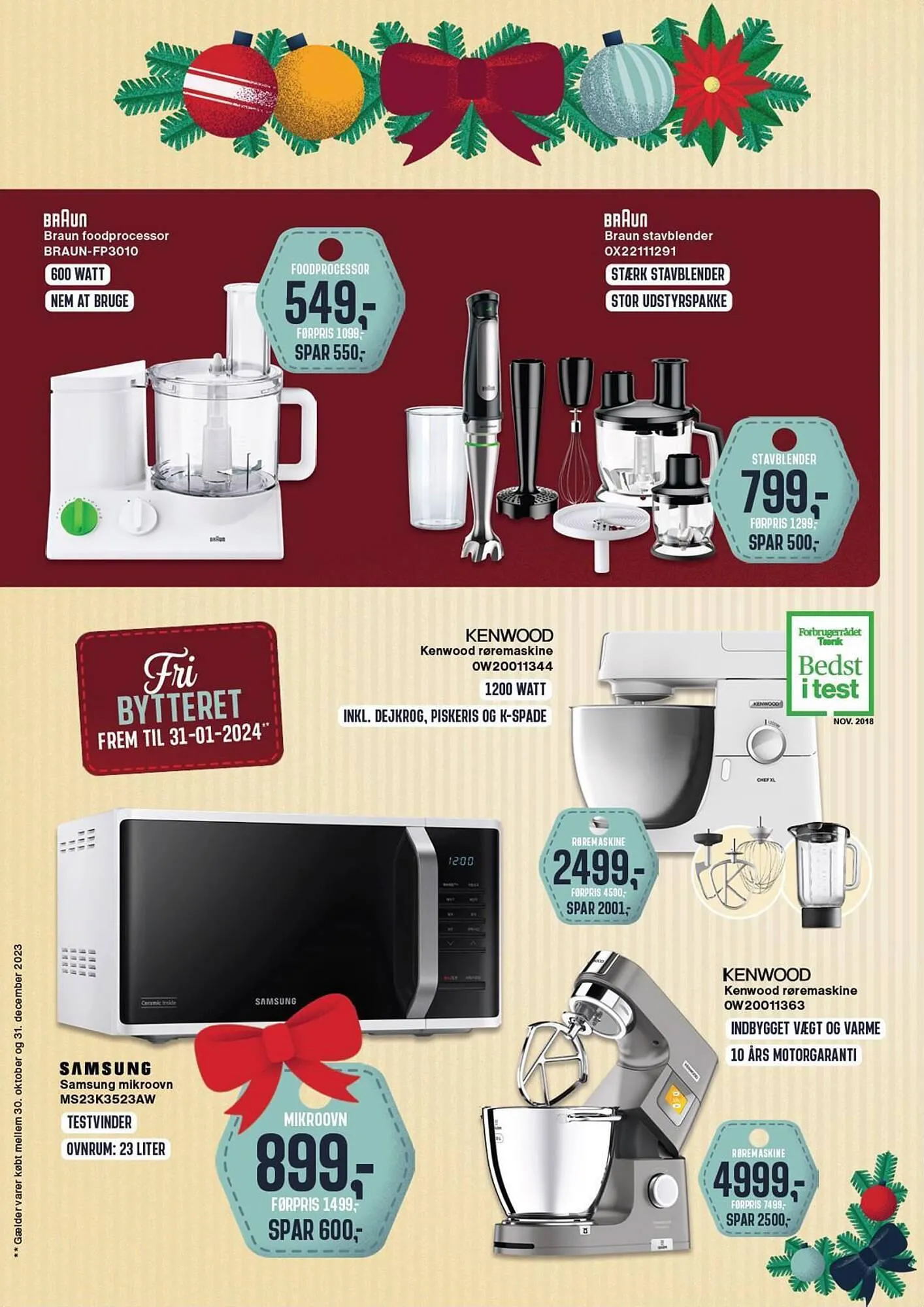 Skousen tilbudsavis Gyldig indtil 27. november - 10. december 2023 - tilbudsavis side 4