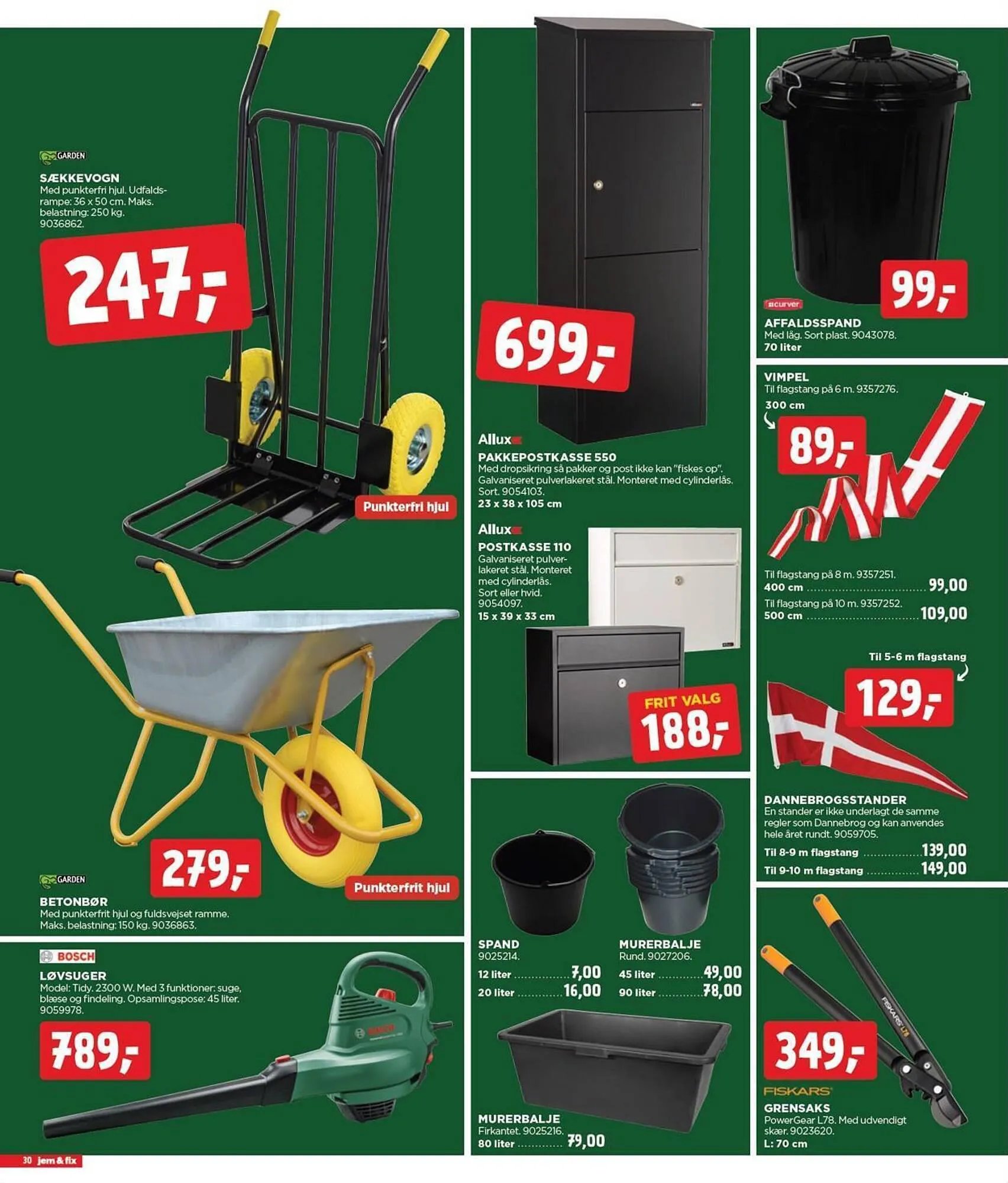 jem & fix tilbudsavis Gyldig indtil 26. november - 2. december 2023 - tilbudsavis side 30