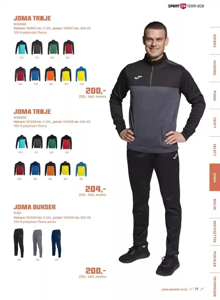 Sport 24 Team Gyldig indtil 24. januar - 31. december 2025 - tilbudsavis side 73