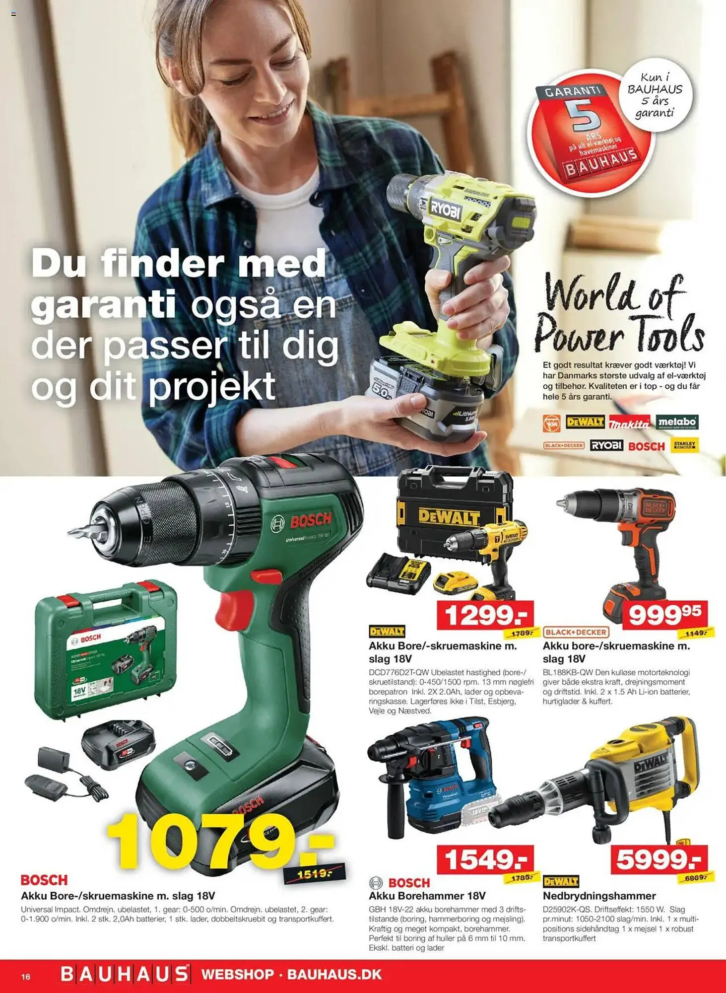 Bauhaus tilbudsavis Gyldig indtil 14. marts - 20. marts 2025 - tilbudsavis side 16