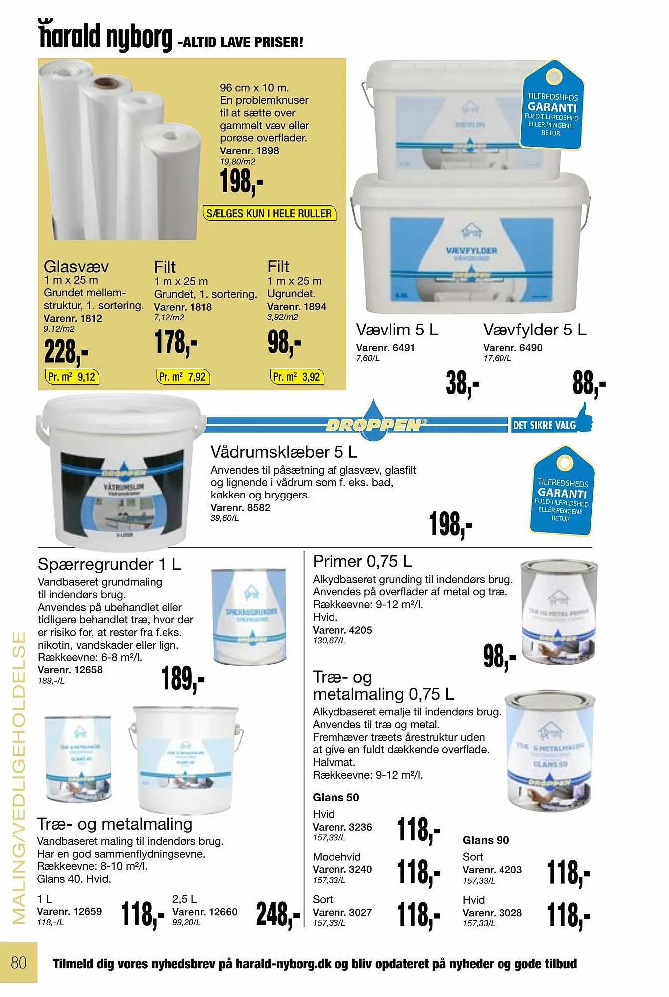 Harald Nyborg tilbudsavis Gyldig indtil 4. januar - 31. december 2023 - tilbudsavis side 80