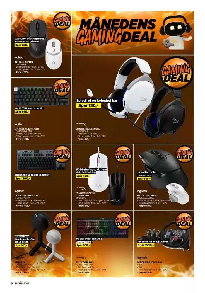 Angebote Power Gyldig indtil 11. februar - 25. februar 2025 - tilbudsavis side 26