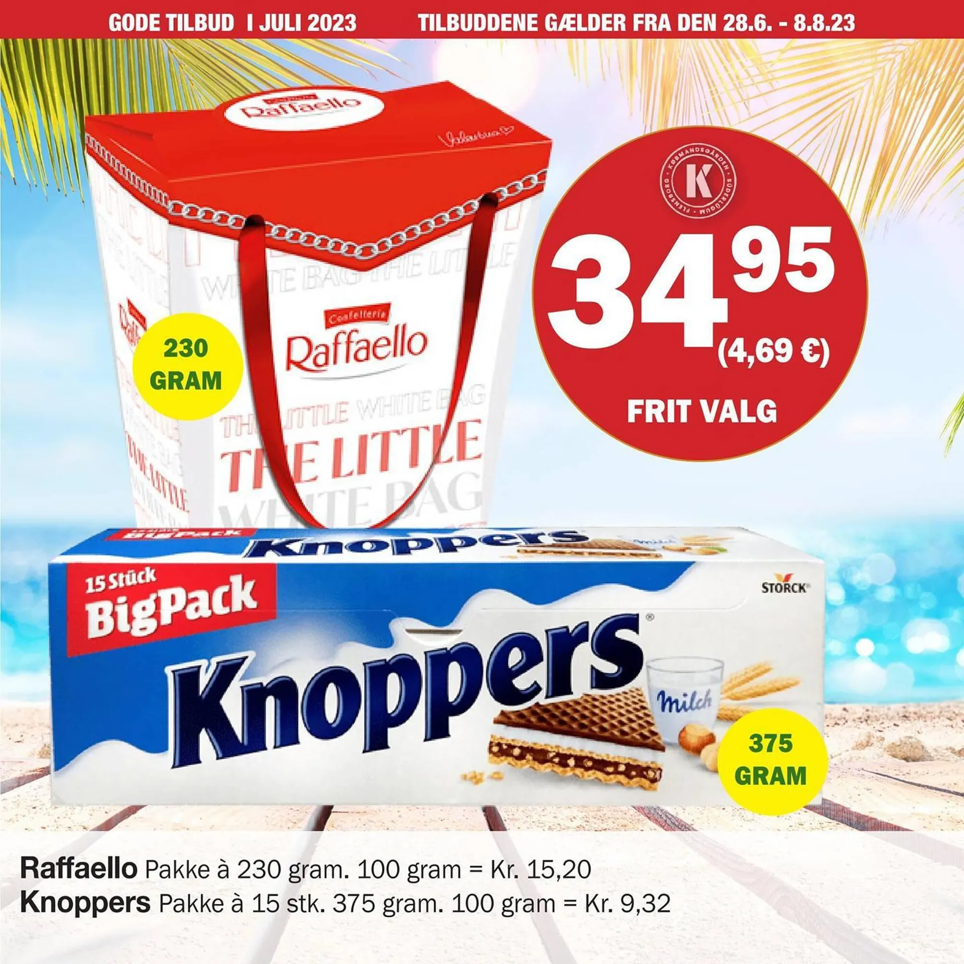 Købmandsgården tilbudsavis Gyldig indtil 27. juni - 8. august 2023 - tilbudsavis side 58