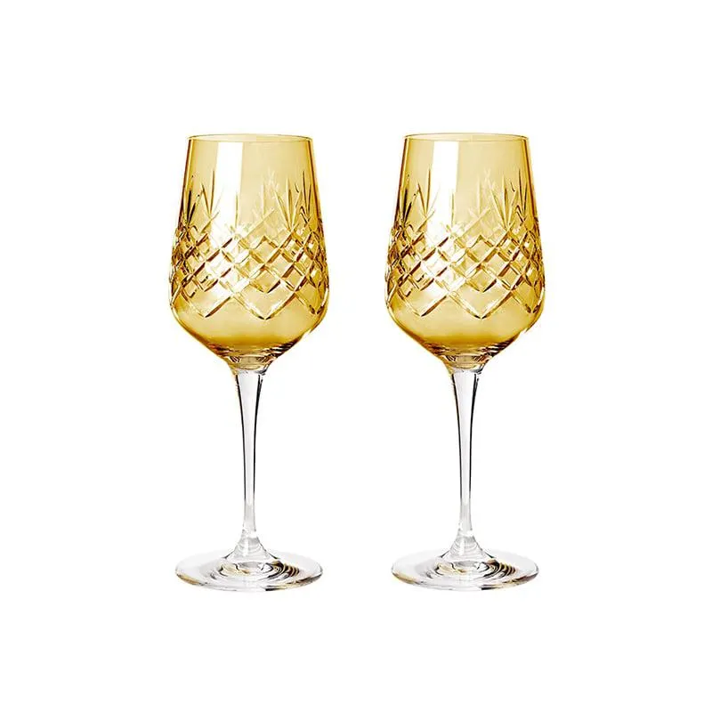 Frederik Bagger Crispy Madame citrine vinglas 2 stk. 35 cl