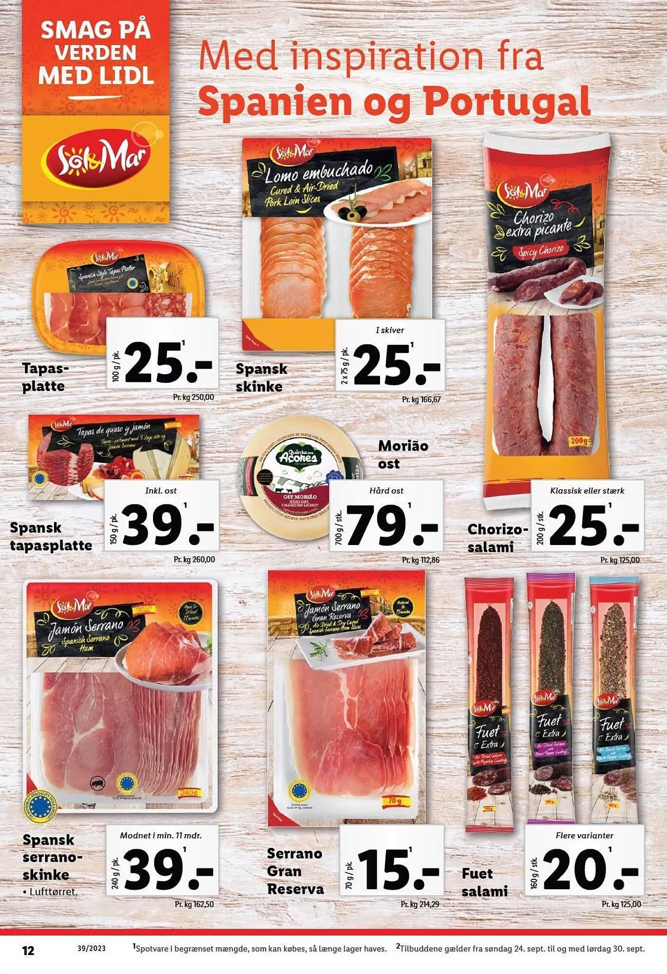 Lidl tilbudsavis Gyldig indtil 24. september - 30. september 2023 - tilbudsavis side 12