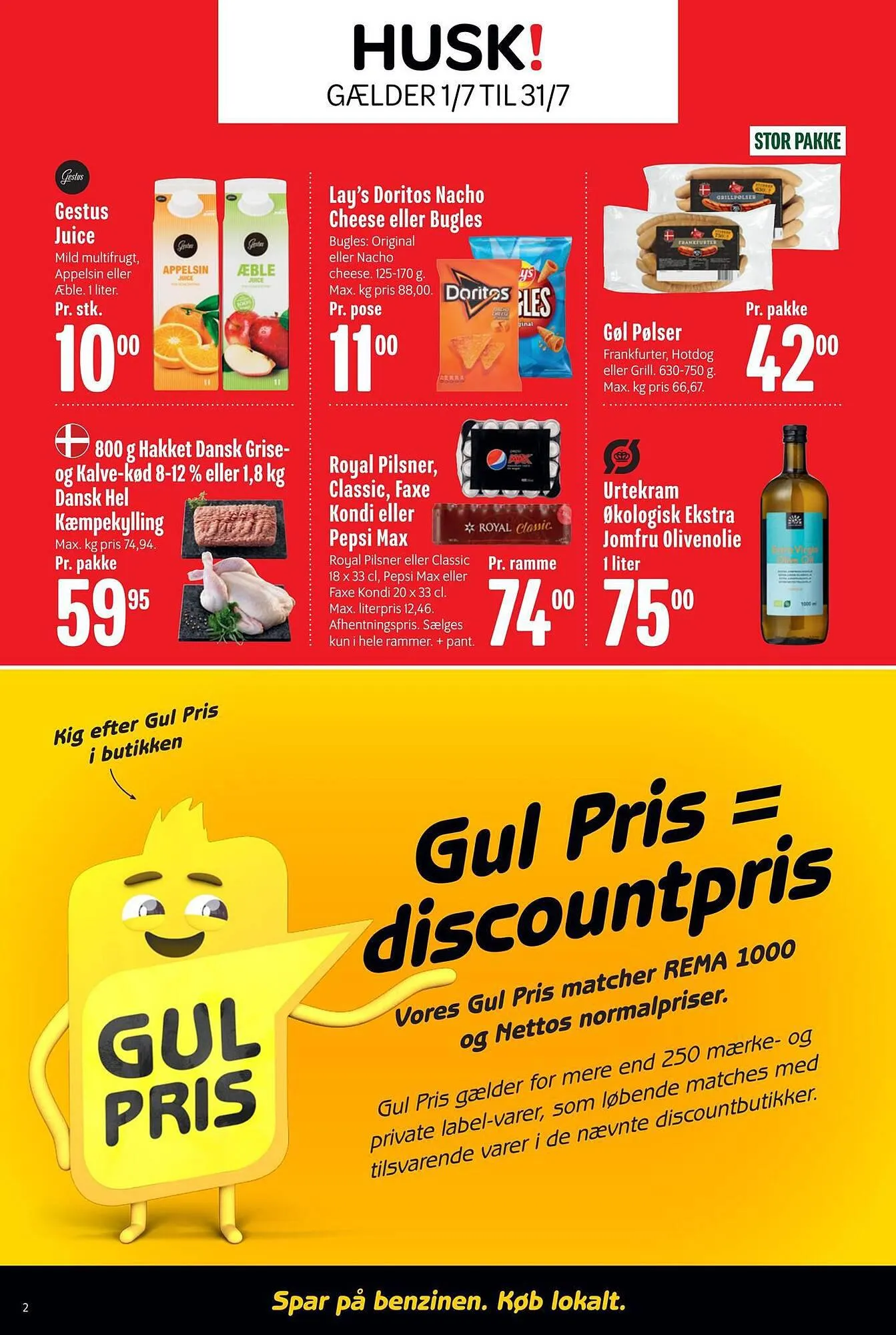 Min Købmand tilbudsavis Gyldig indtil 14. juli - 21. juli 2023 - tilbudsavis side 2