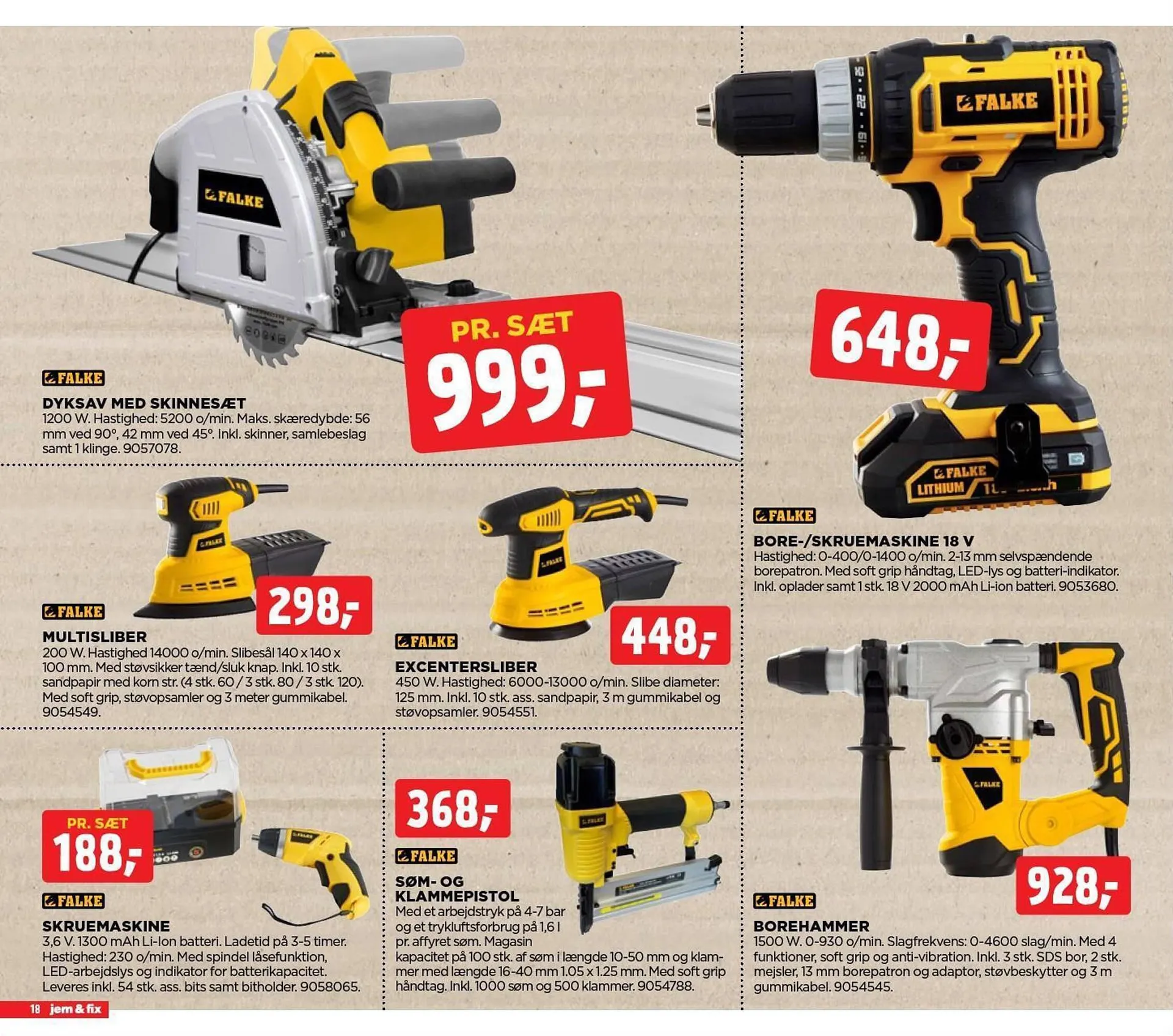 jem & fix tilbudsavis Gyldig indtil 27. august - 2. september 2023 - tilbudsavis side 18