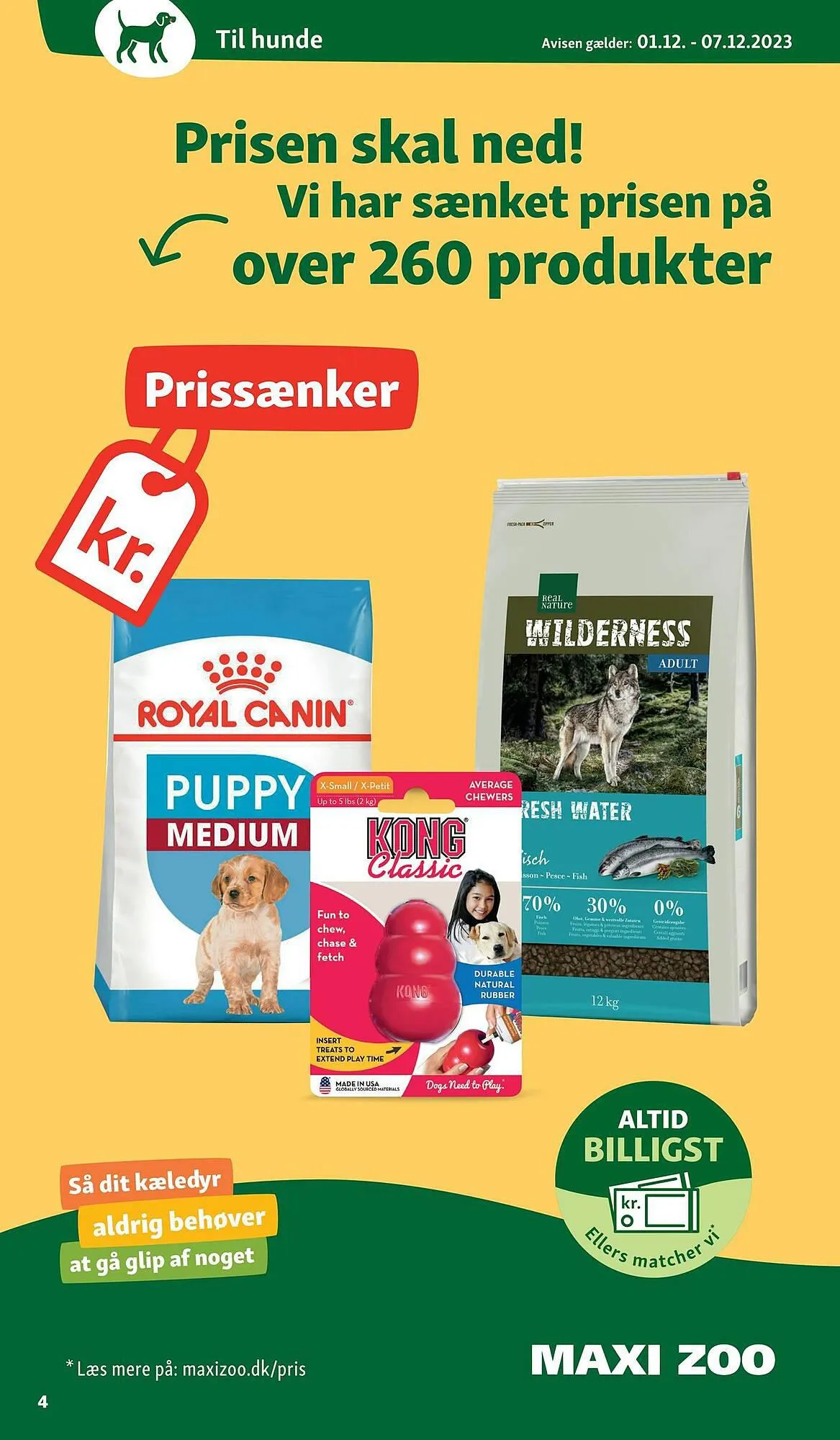 Maxi Zoo tilbudsavis Gyldig indtil 30. november - 7. december 2023 - tilbudsavis side 6