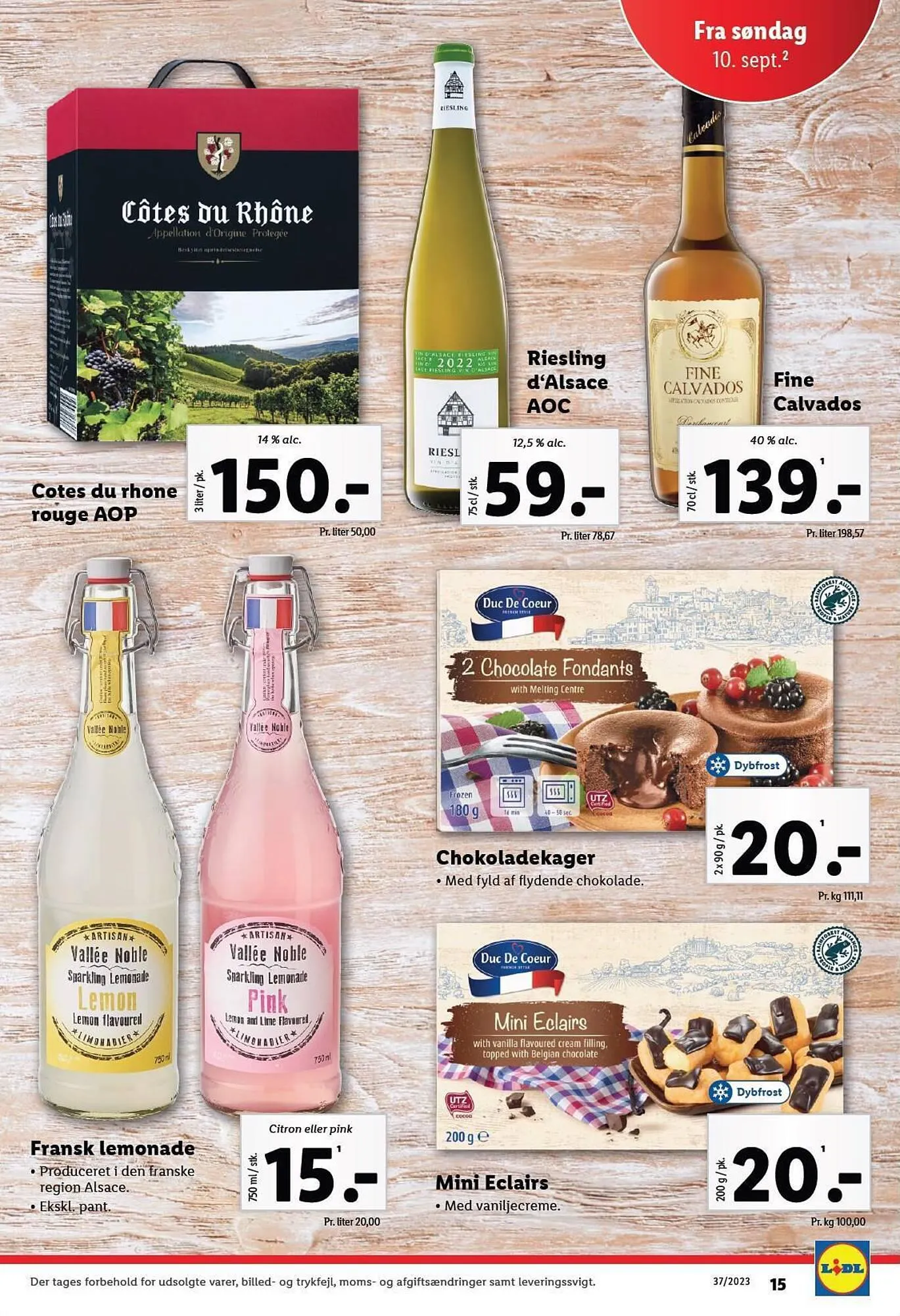 Lidl tilbudsavis Gyldig indtil 10. september - 16. september 2023 - tilbudsavis side 15
