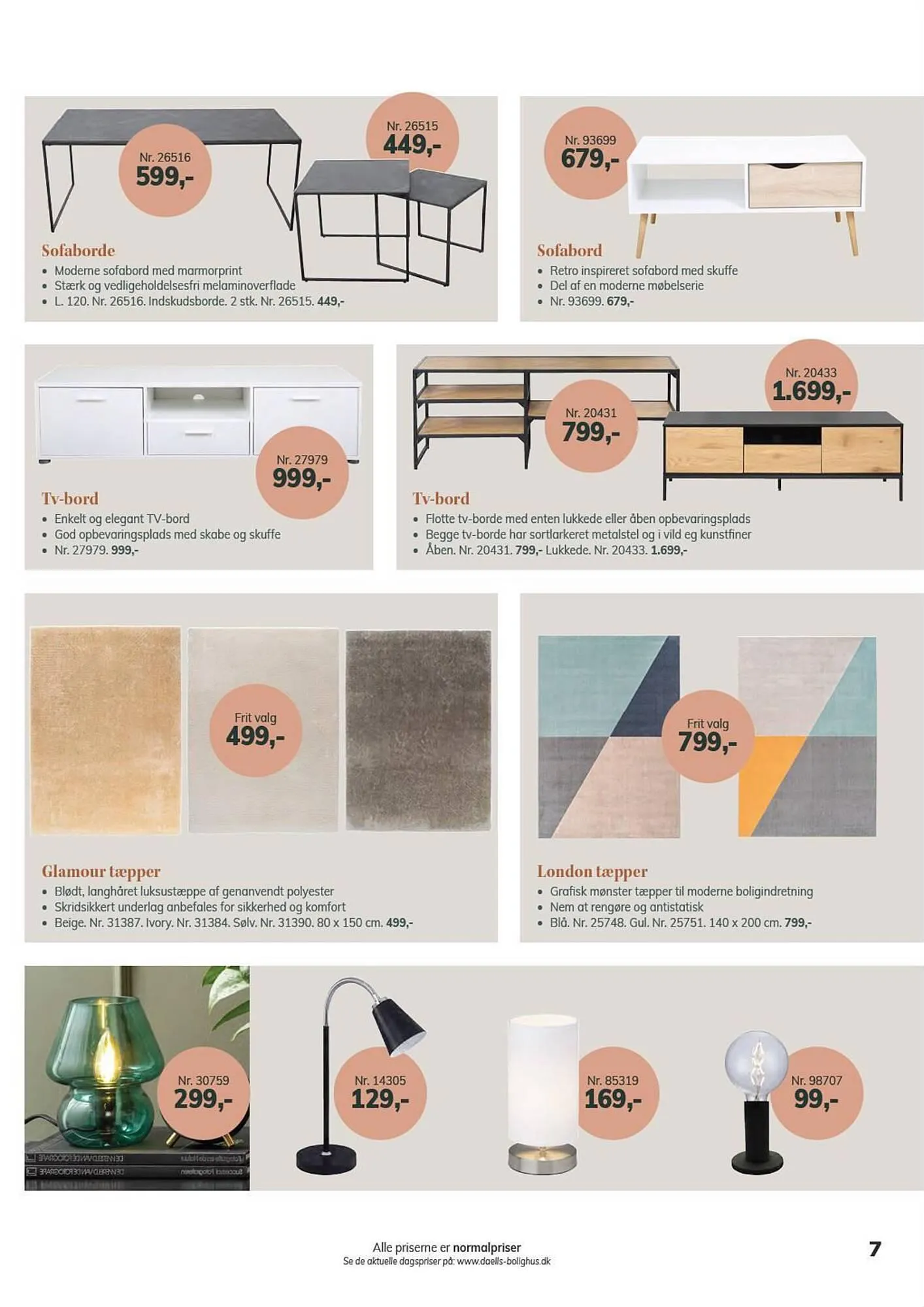 Daells Bolighus tilbudsavis Gyldig indtil 18. juli - 1. oktober 2023 - tilbudsavis side 7