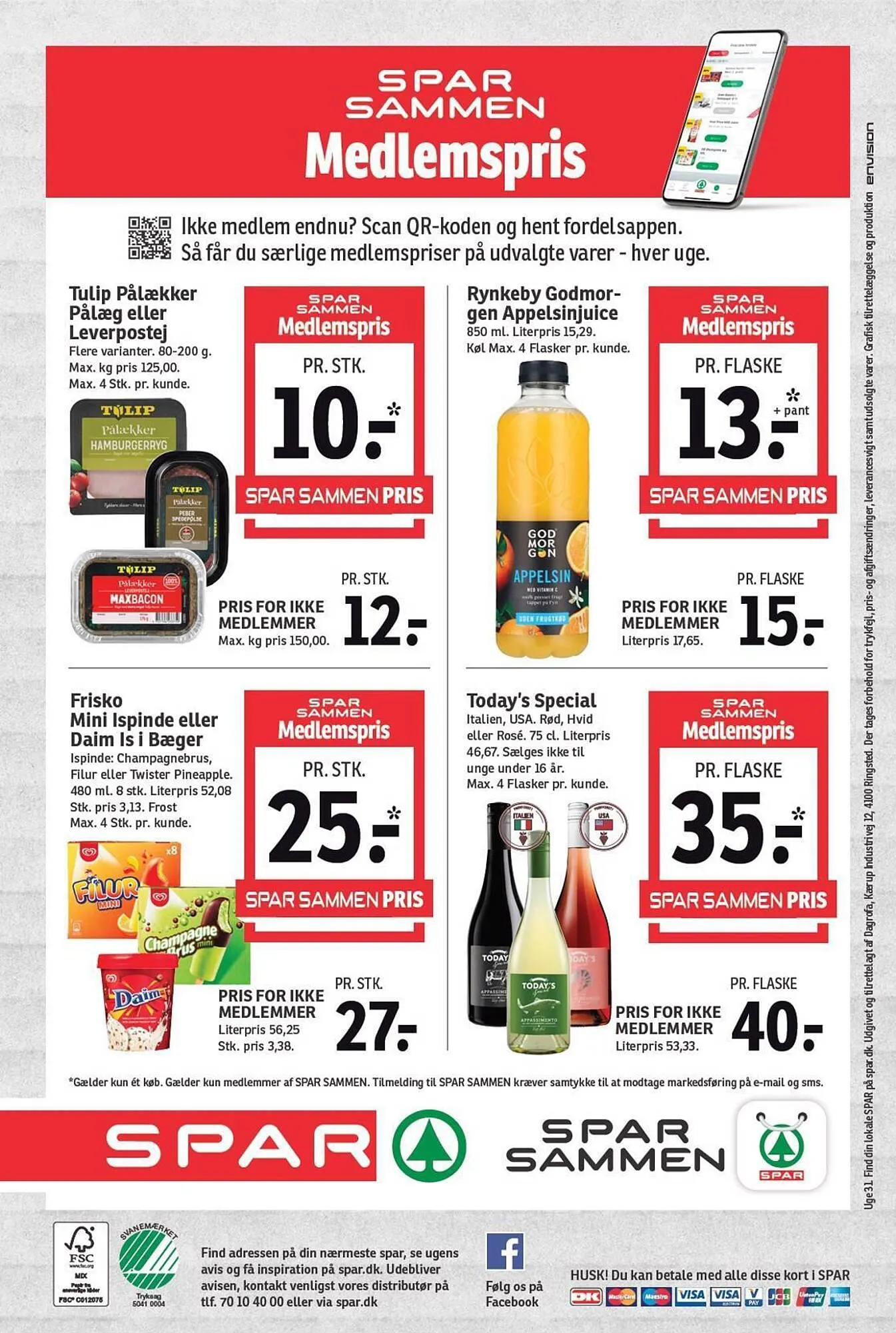 SPAR tilbudsavis Gyldig indtil 29. juli - 4. august 2023 - tilbudsavis side 24