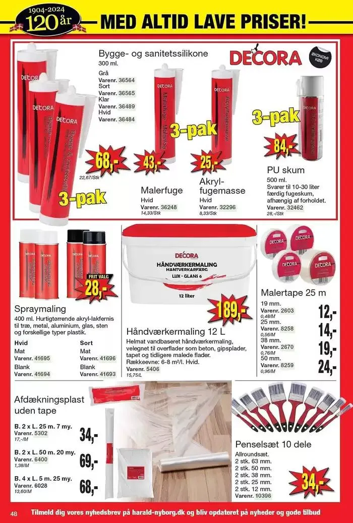 Harald Nyborg Tilbudsavis. 1 Gyldig indtil 25. september - 9. oktober 2024 - tilbudsavis side 49
