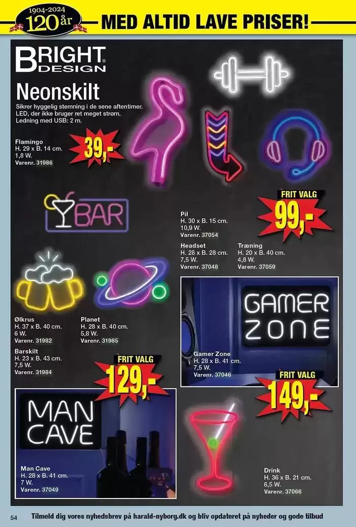 Harald Nyborg Tilbudsavis. 1 Gyldig indtil 25. september - 9. oktober 2024 - tilbudsavis side 58