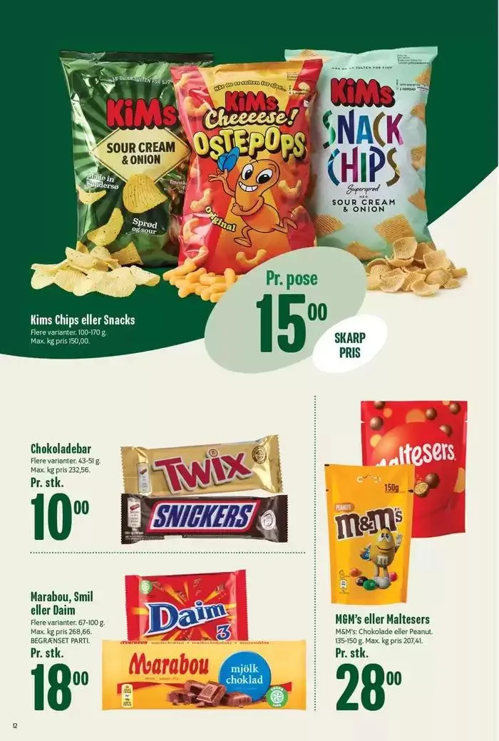 Min Købmand Tilbudsavis Gyldig indtil 31. januar - 14. februar 2025 - tilbudsavis side 12