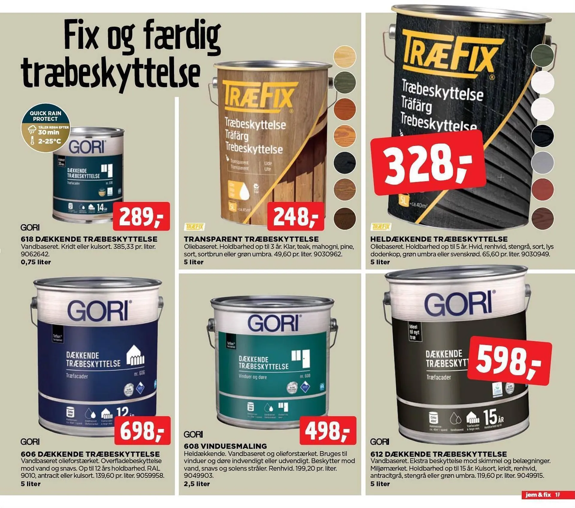 jem & fix tilbudsavis Gyldig indtil 17. september - 23. september 2023 - tilbudsavis side 17
